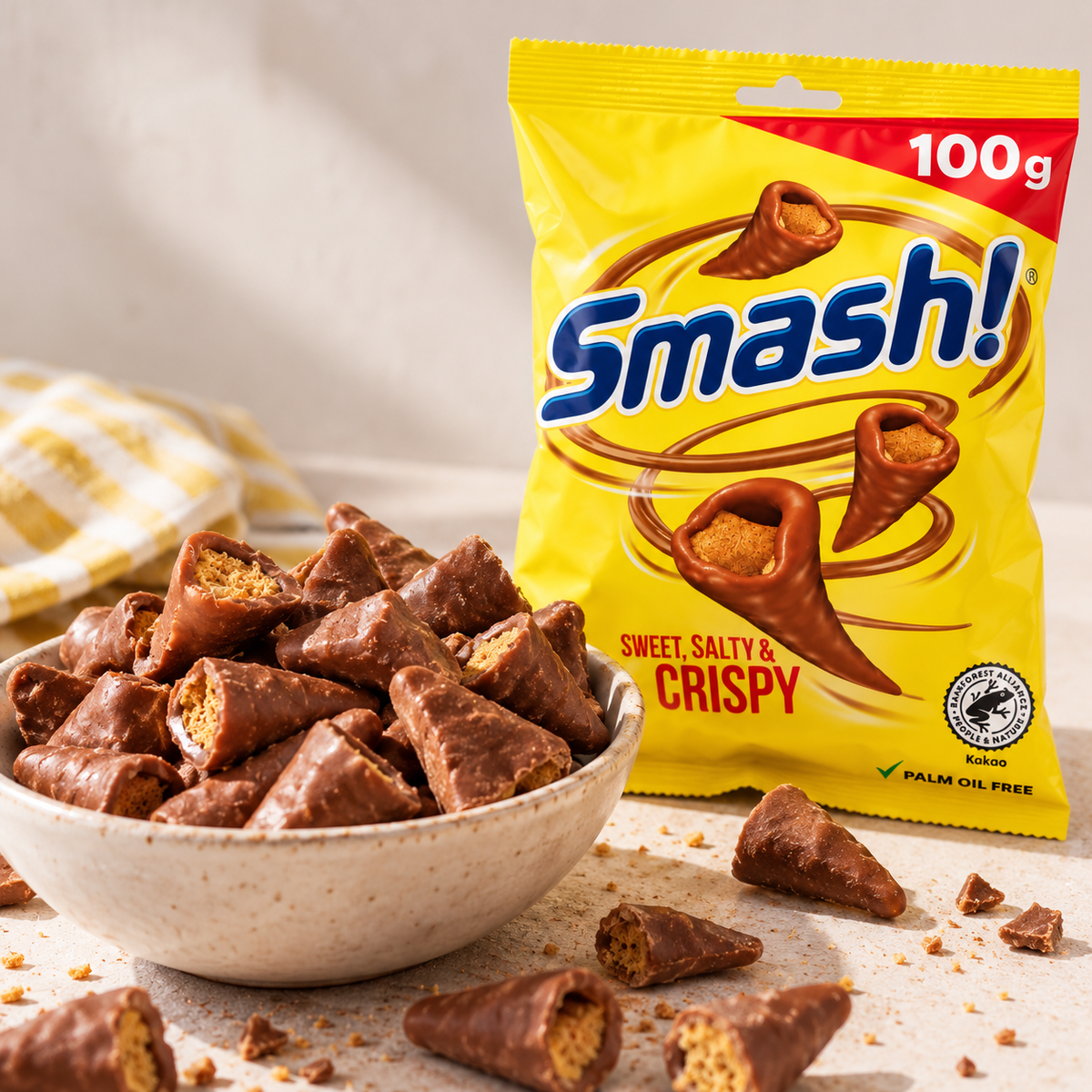 Maissnack mit Milchschokolade 100g