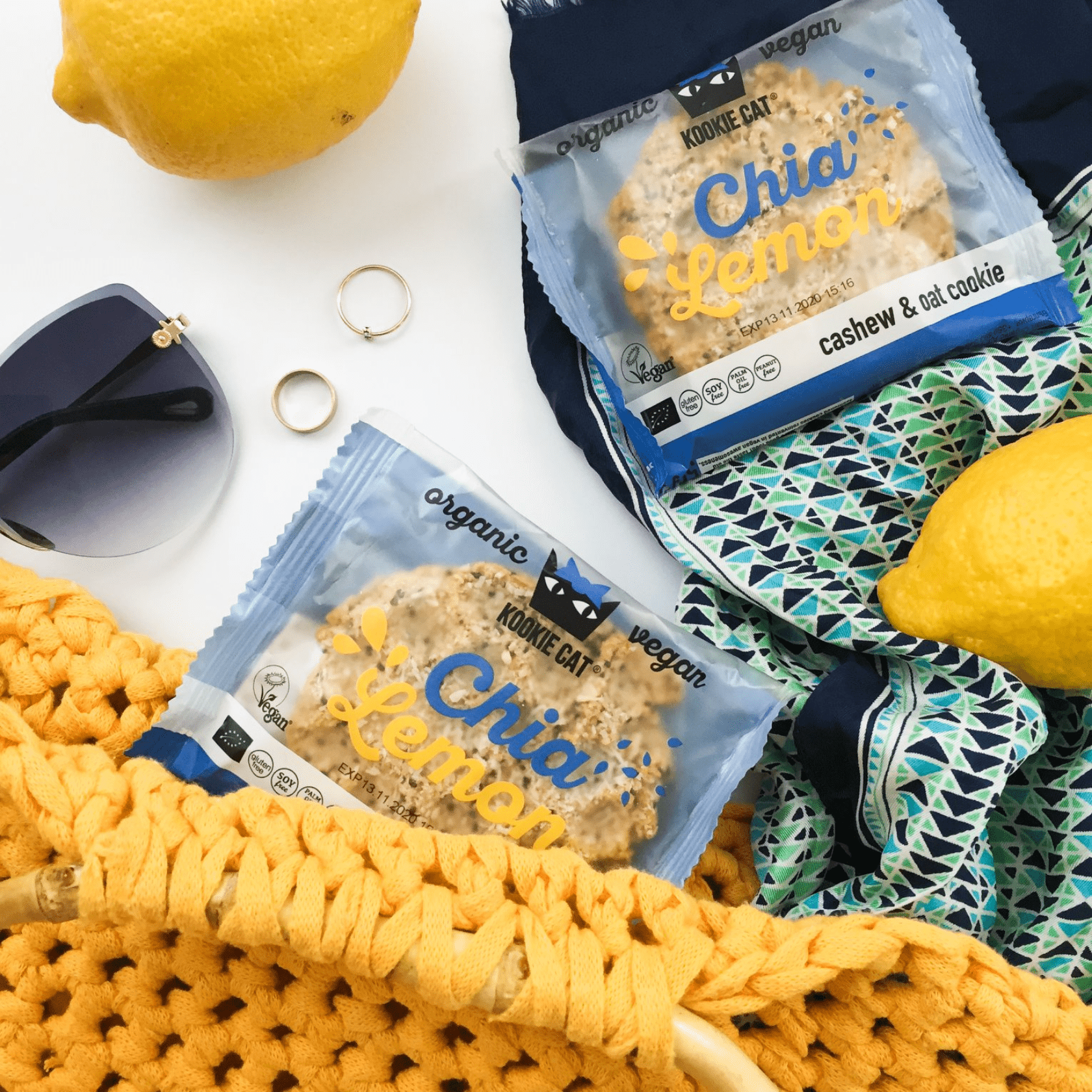 Chia & Lemon Cookie Bio 50g