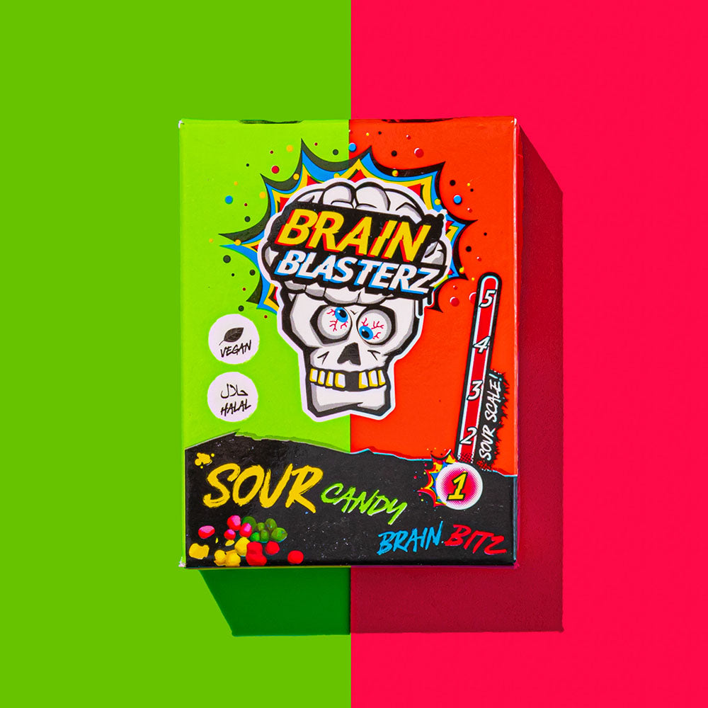 Sour Candy Brain Blasterz - Apple Strawberry 45g