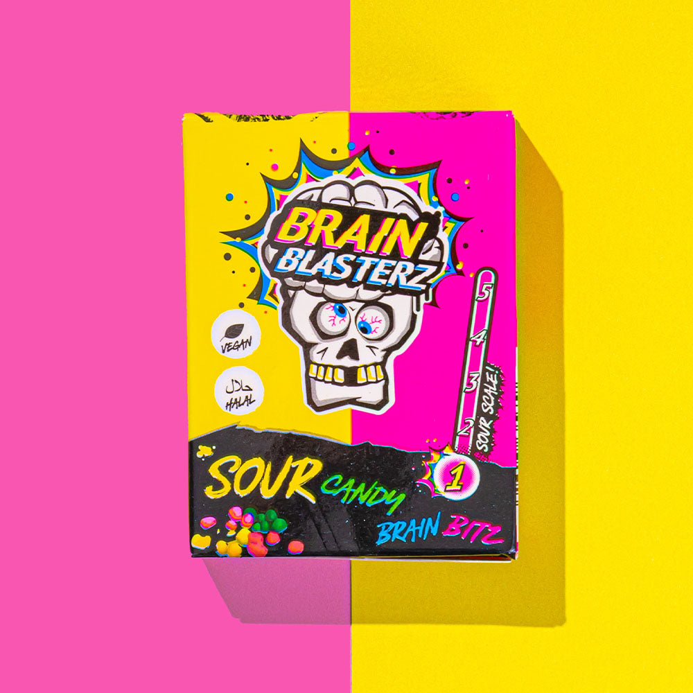 Sour Candy Brain Blasterz - Lemon Raspberry 45g