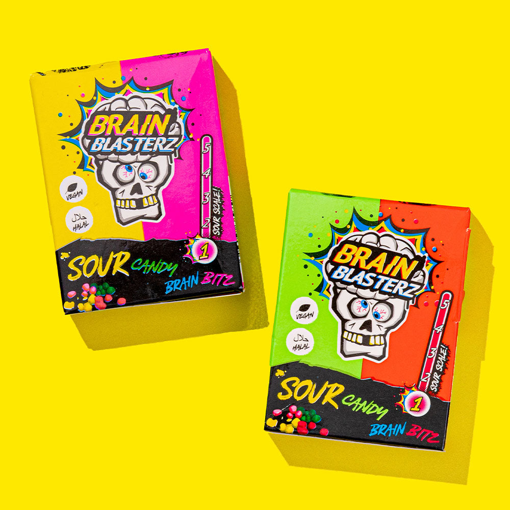 Sour Candy Brain Blasterz - Lemon Raspberry 45g