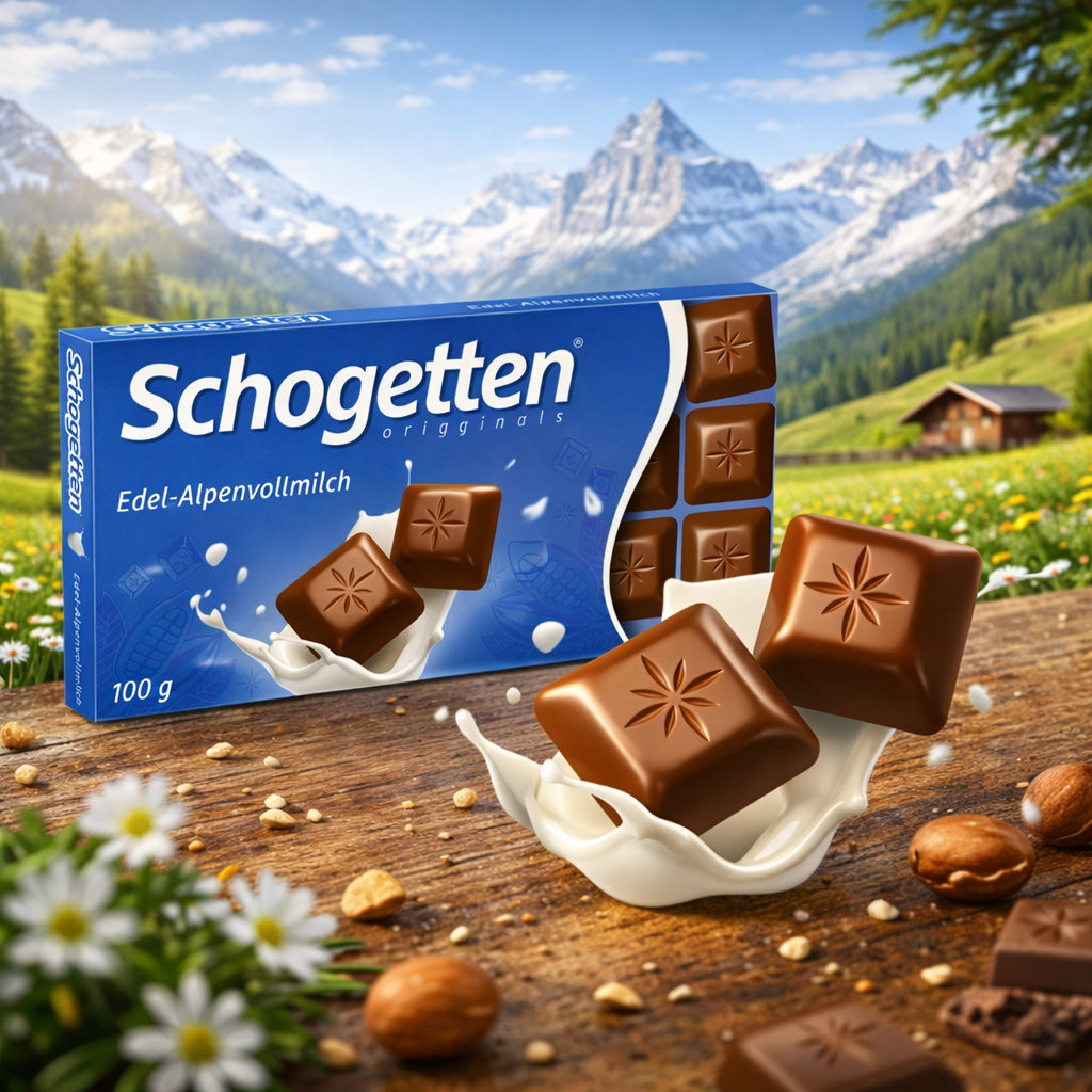 Schogetten Edel Alpine Whole Milk 100g