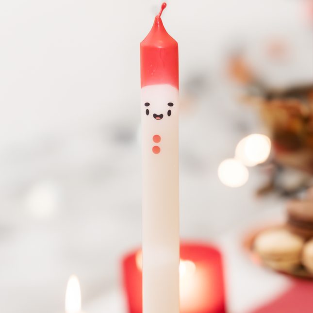 Stabkerzen-Set Santa - 4er Pack