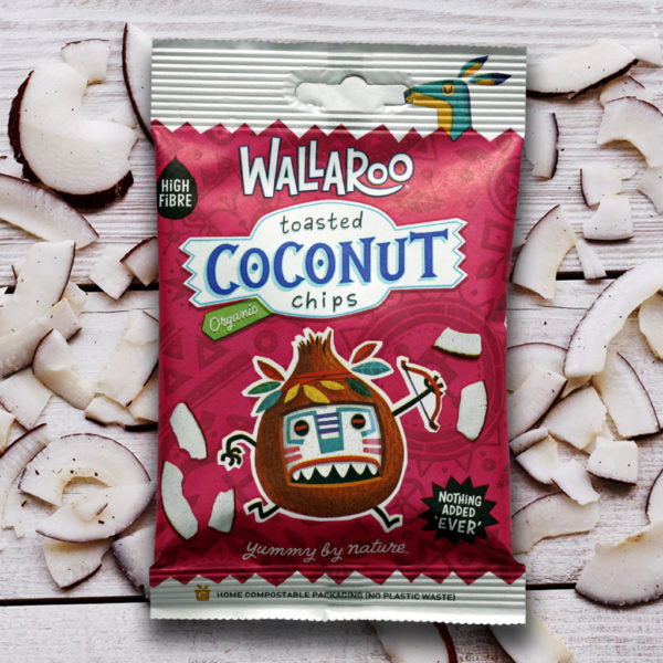 Organic roasted coconut 30g