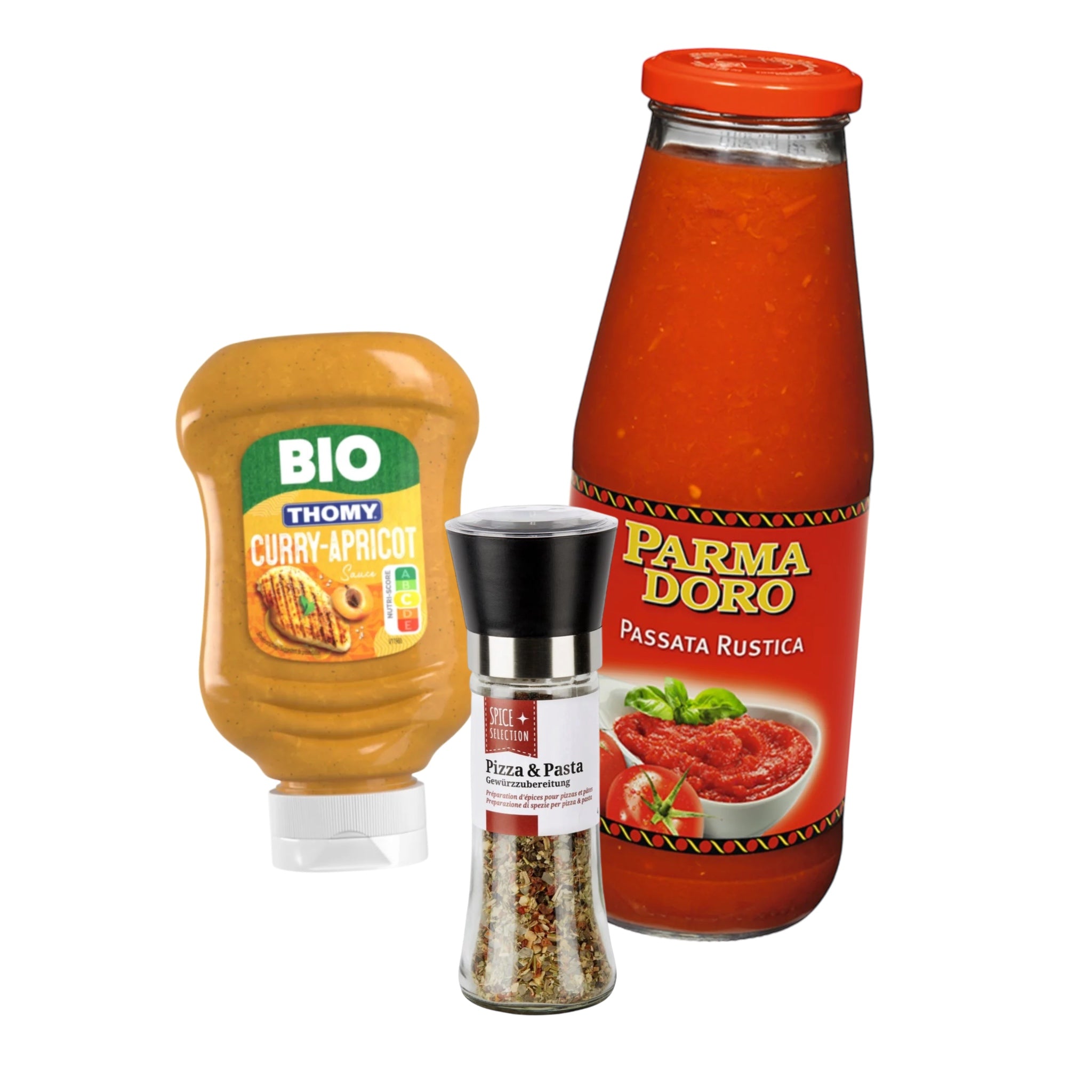 Saucen, Gewürze & Öle
