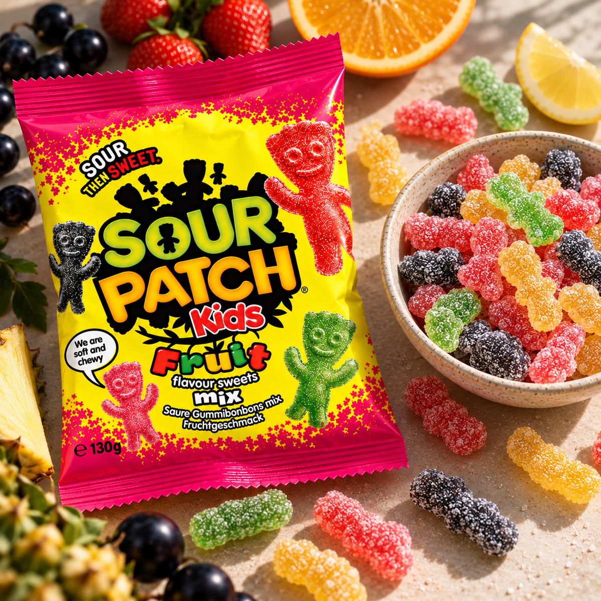 Sour Patch Kids Fruit Mix 130g