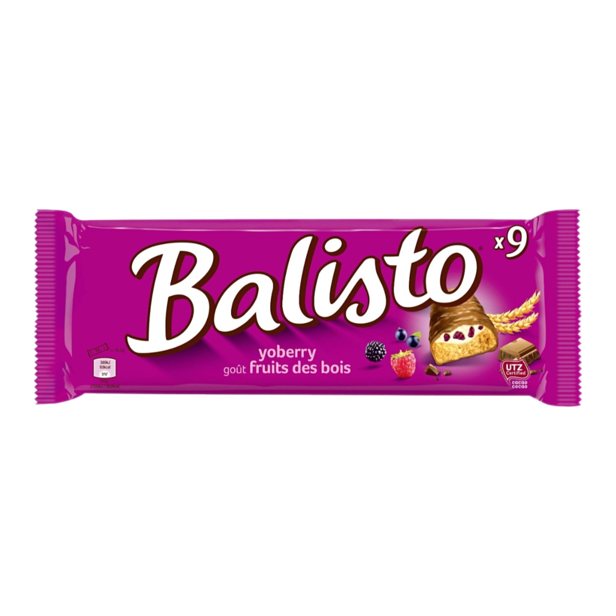 Mélange de yaourts et de baies Balisto, paquet de 9 - 166,5 g