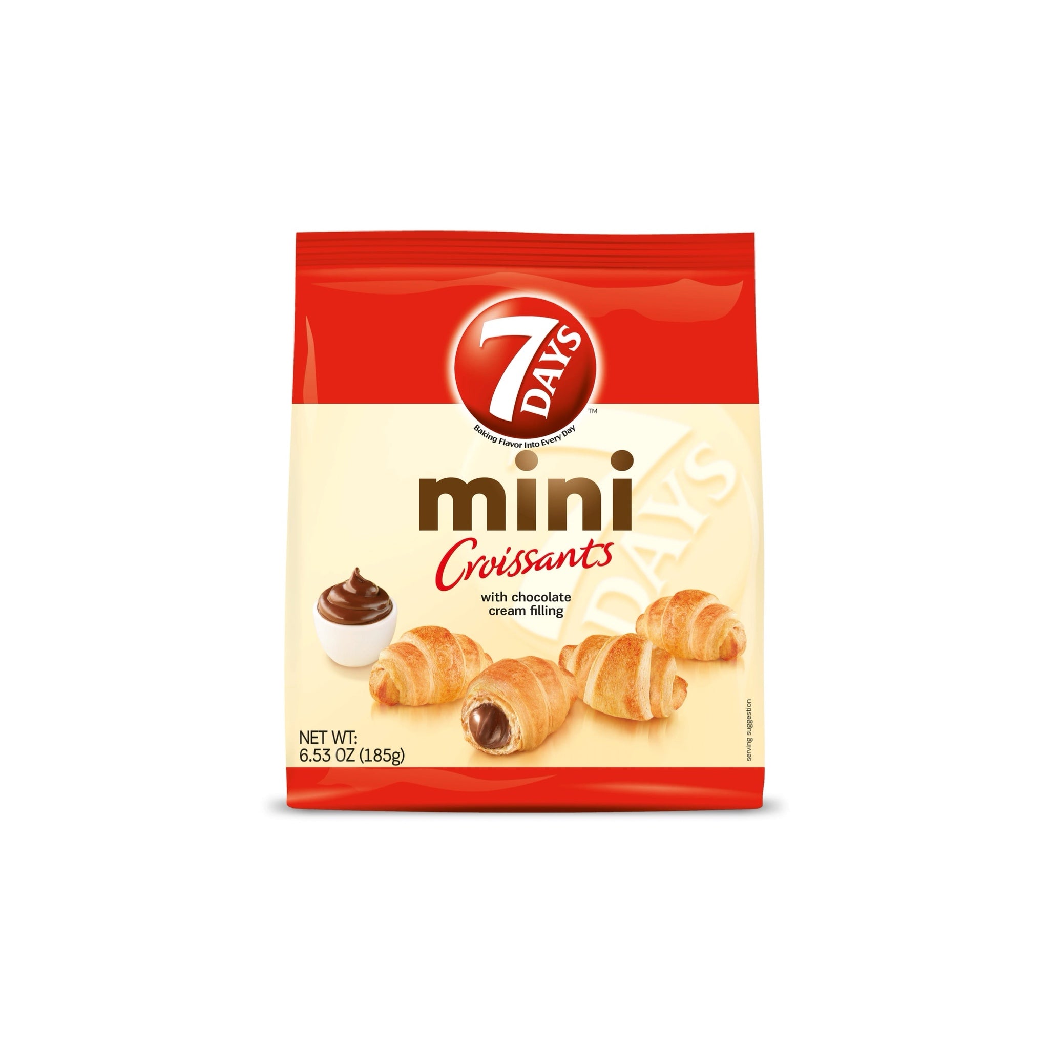 Mini Croissants mit Kakaofüllung 185g