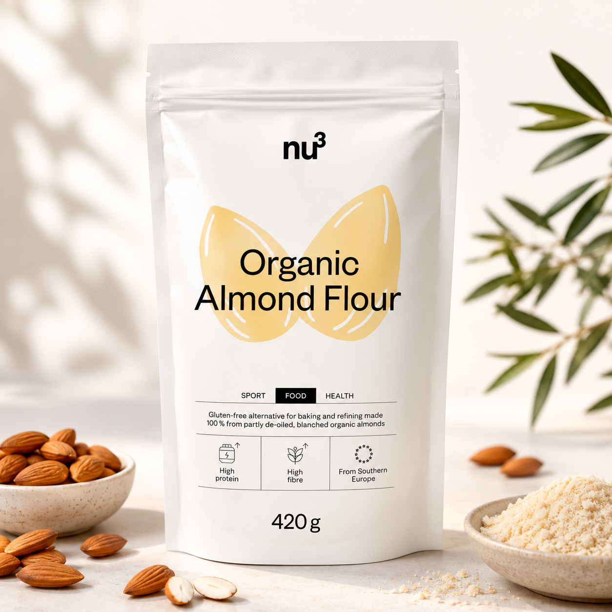 nu3 Farine d'amande bio 420g