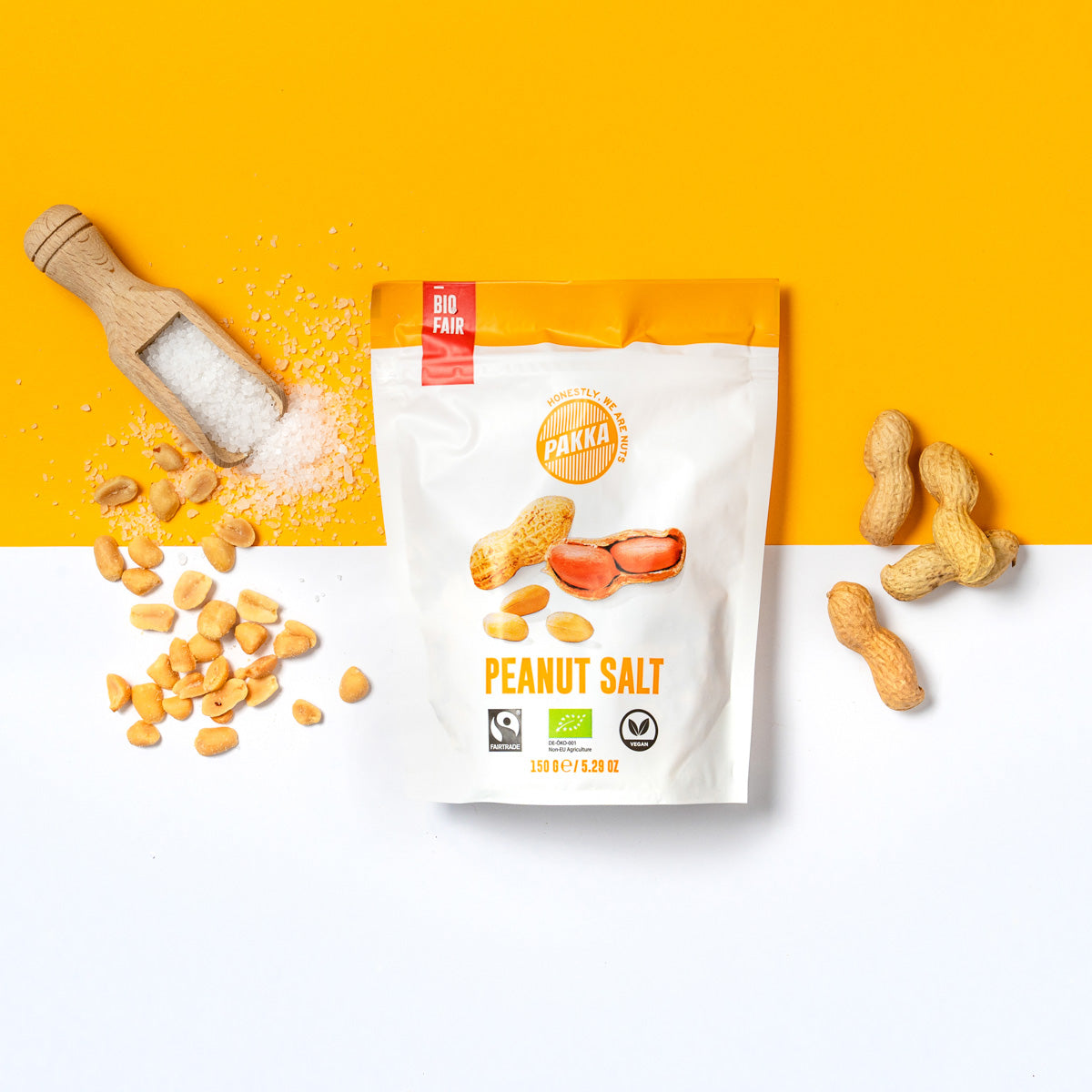 Erdnüsse Salz Geröstet Fairtrade & Bio 150g