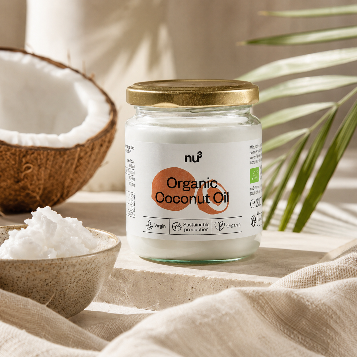 nu3 Kokosöl Bio 230ml