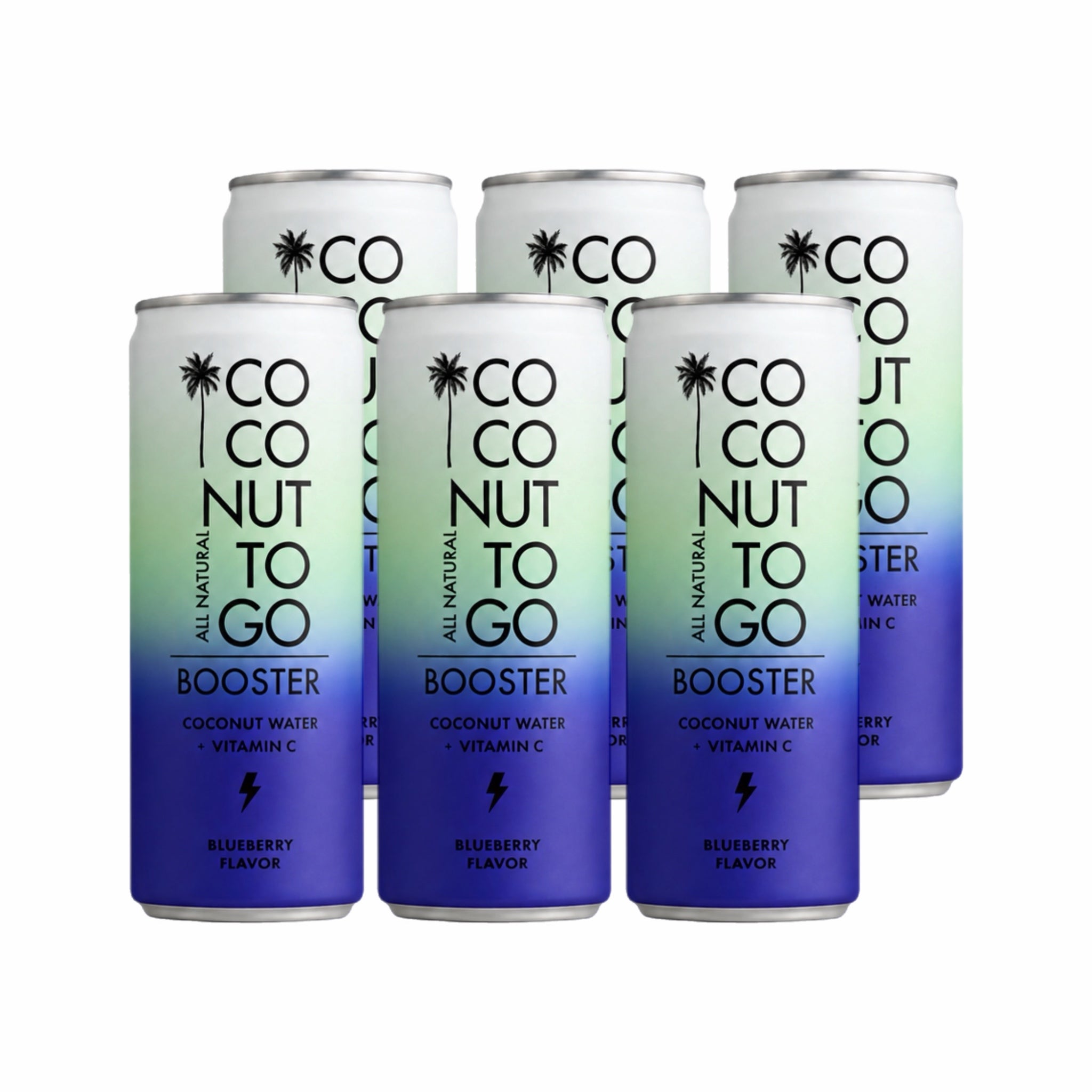 Coconut Water Blueberry Booster 6 x 330ml
