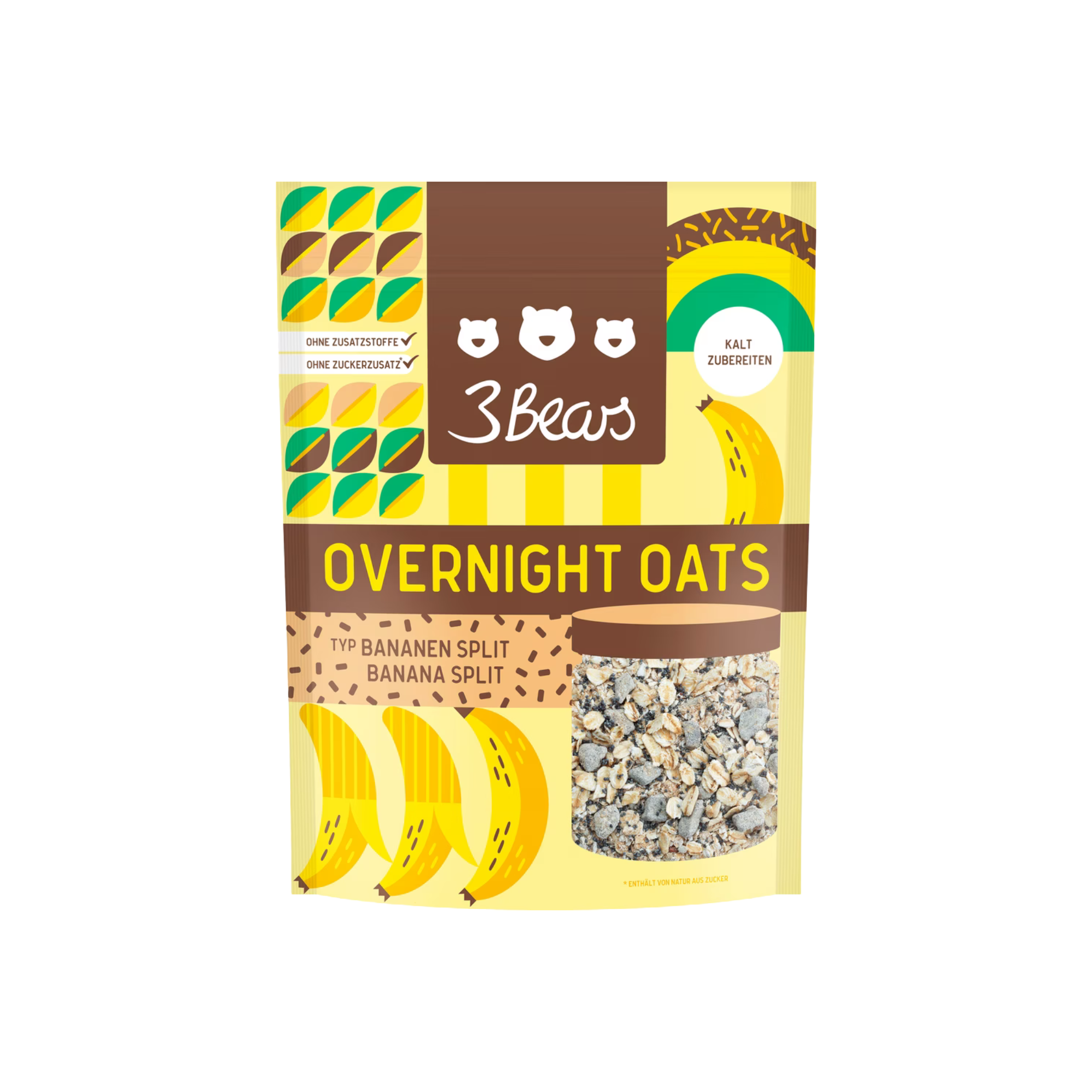 Overnight Oats - Bananen Split 400g