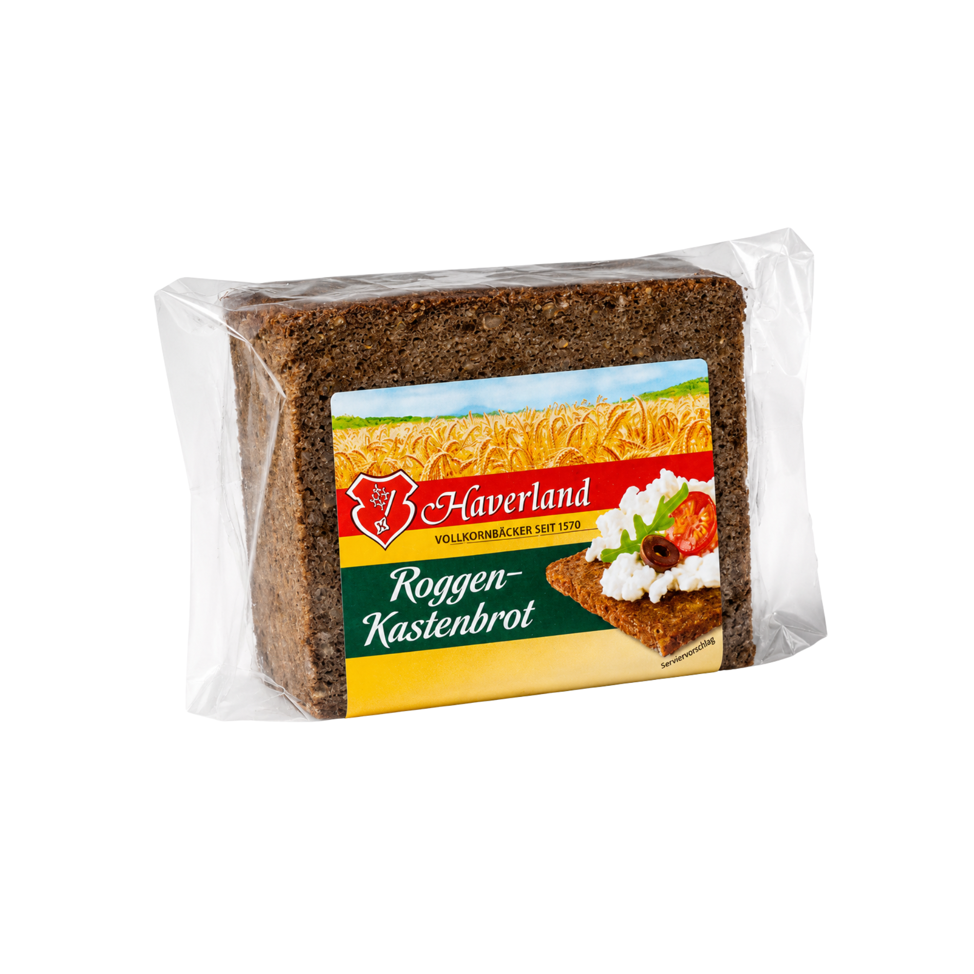 Organic wholegrain rye bread 500g