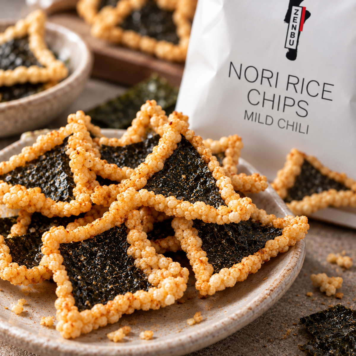 Chips de nori au chili 45g