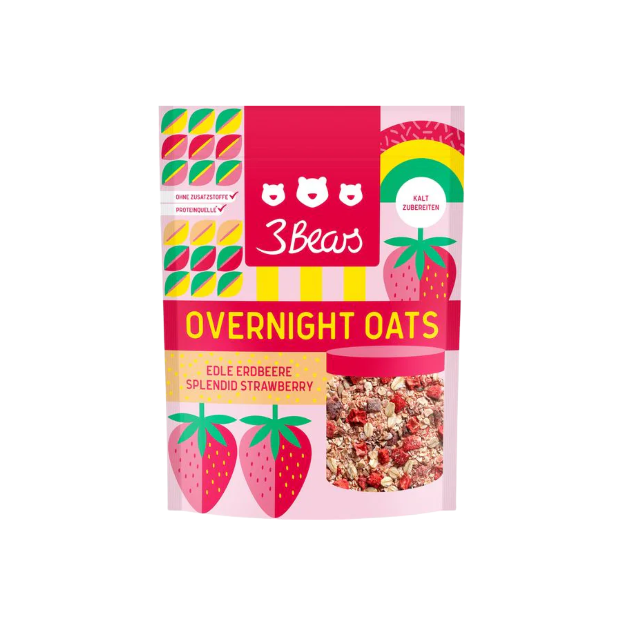 Overnight Oats - Edle Erdbeere 400g