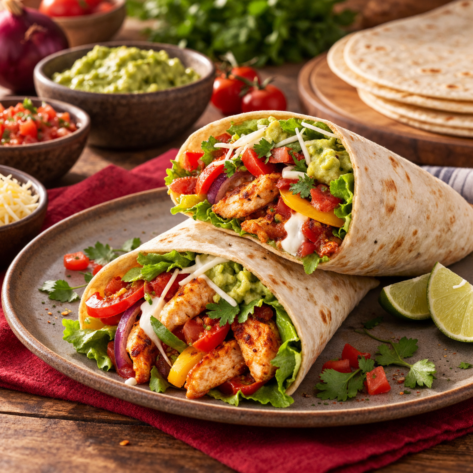 Soft Tortillas Large 6 pcs. - 24cm - 371g