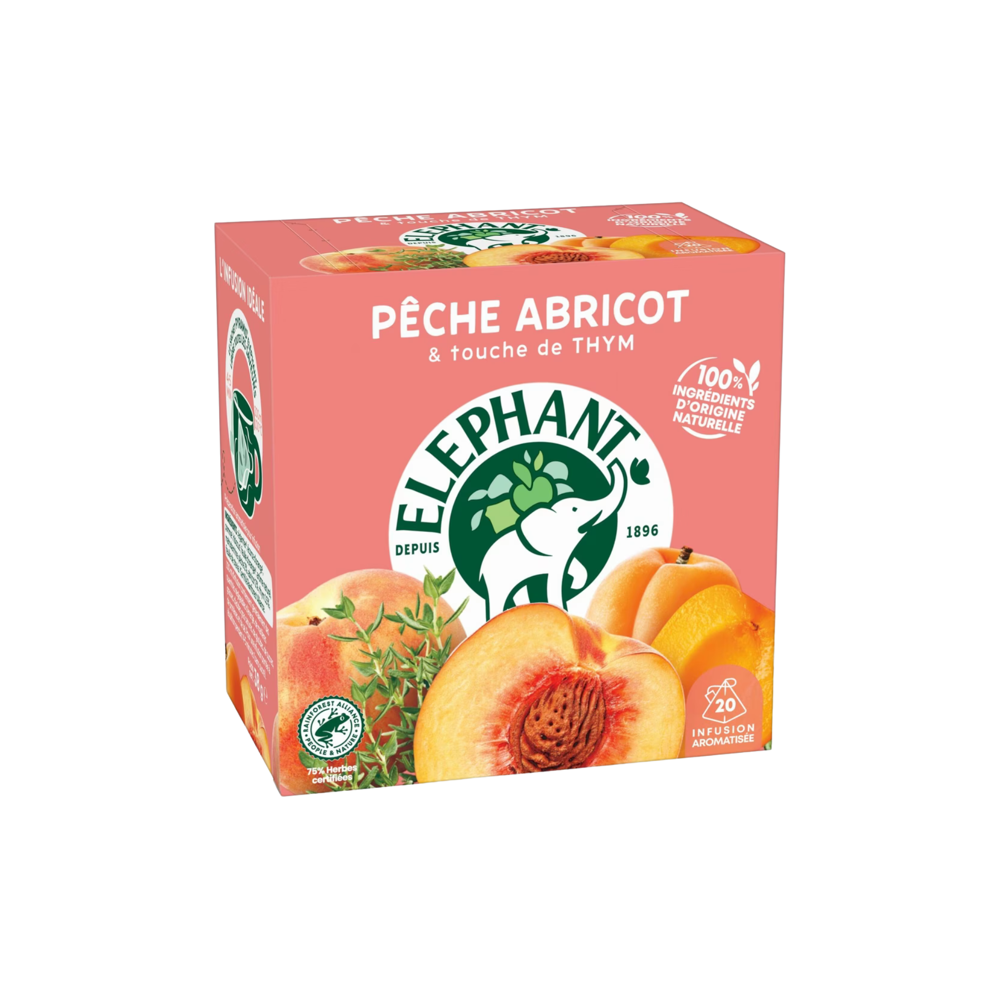 Infusion Pêche & Abricot - 20 sachets
