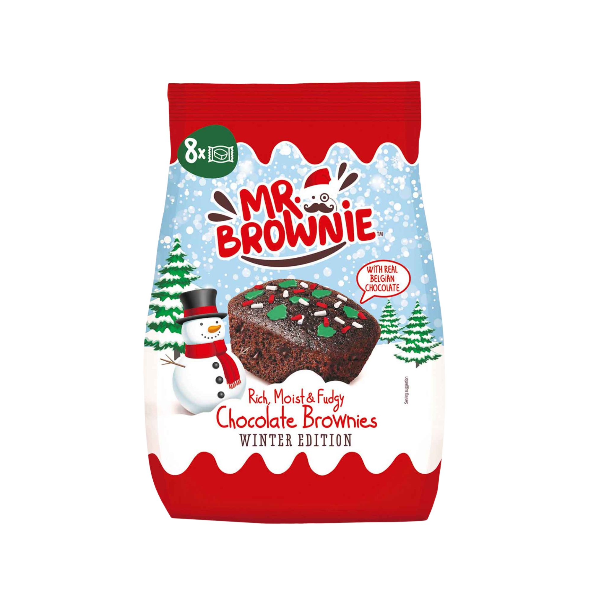 Brownies Winter Edition 8-Pack - 200g