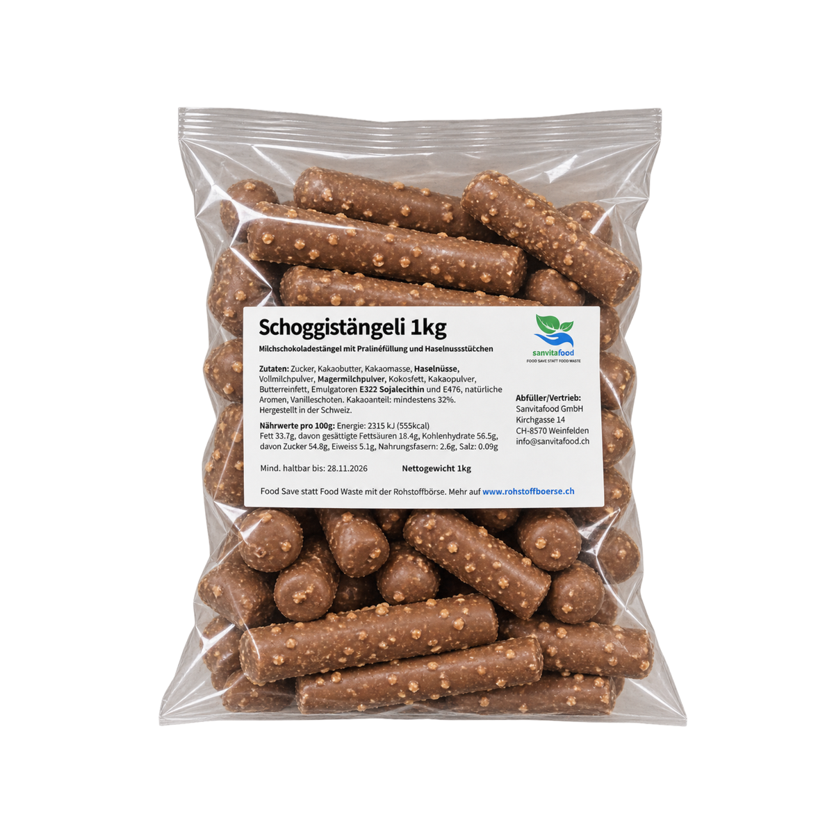 Schoggistängeli 1kg