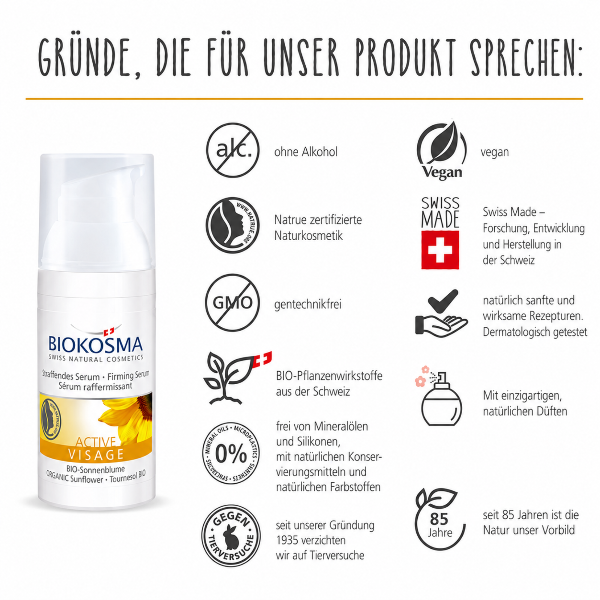 Sérum raffermissant Active Visage 30ml
