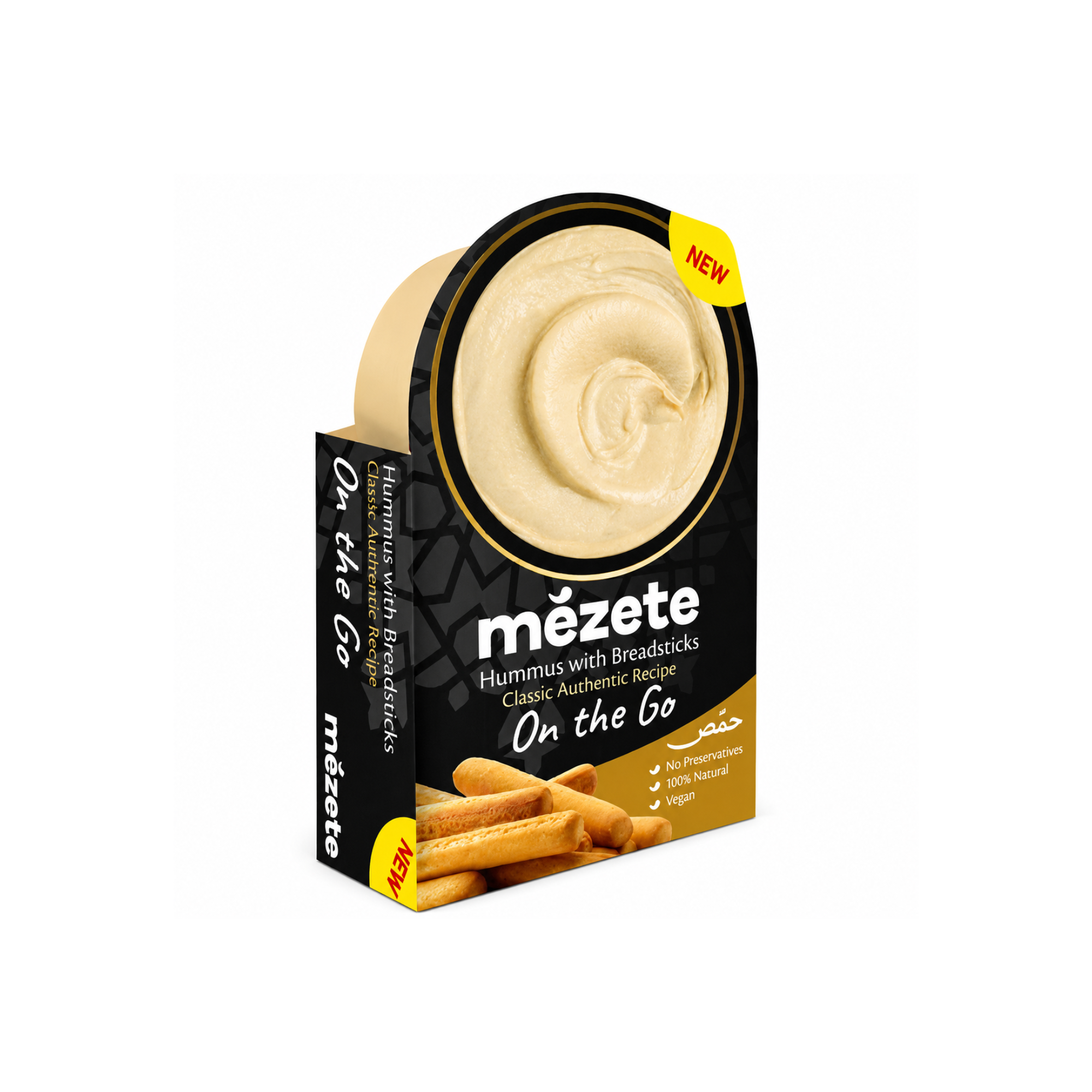Hummus Dip & Go mit Brotsticks 92g