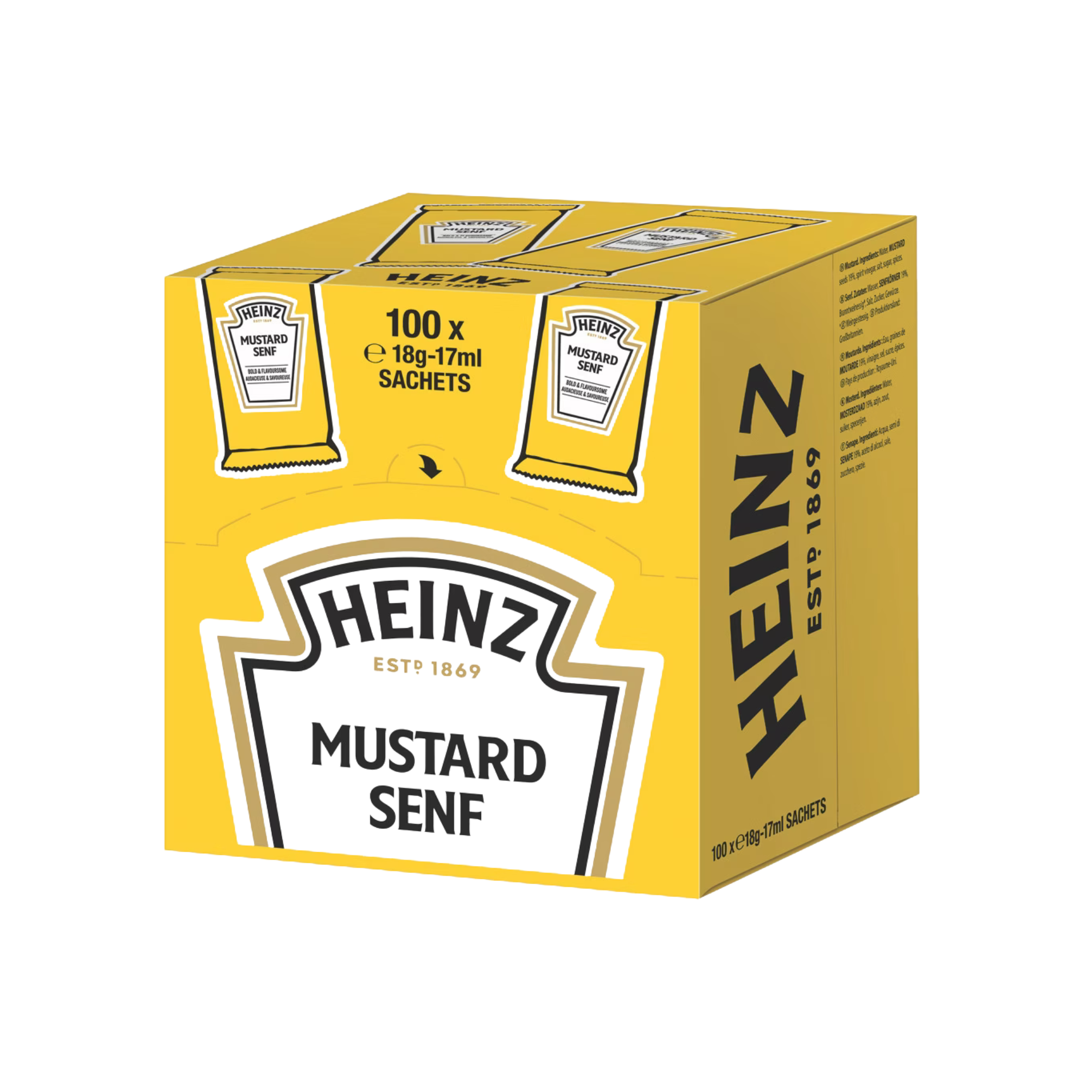 Heinz Senf Box - 100 x 18g