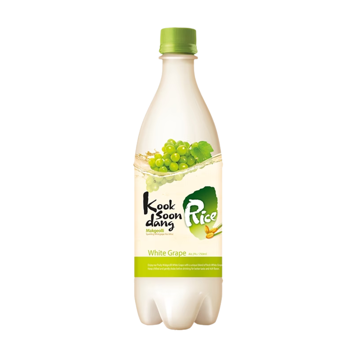 Koreanischer Reiswein Makgeolli - weisse Traube 750ml