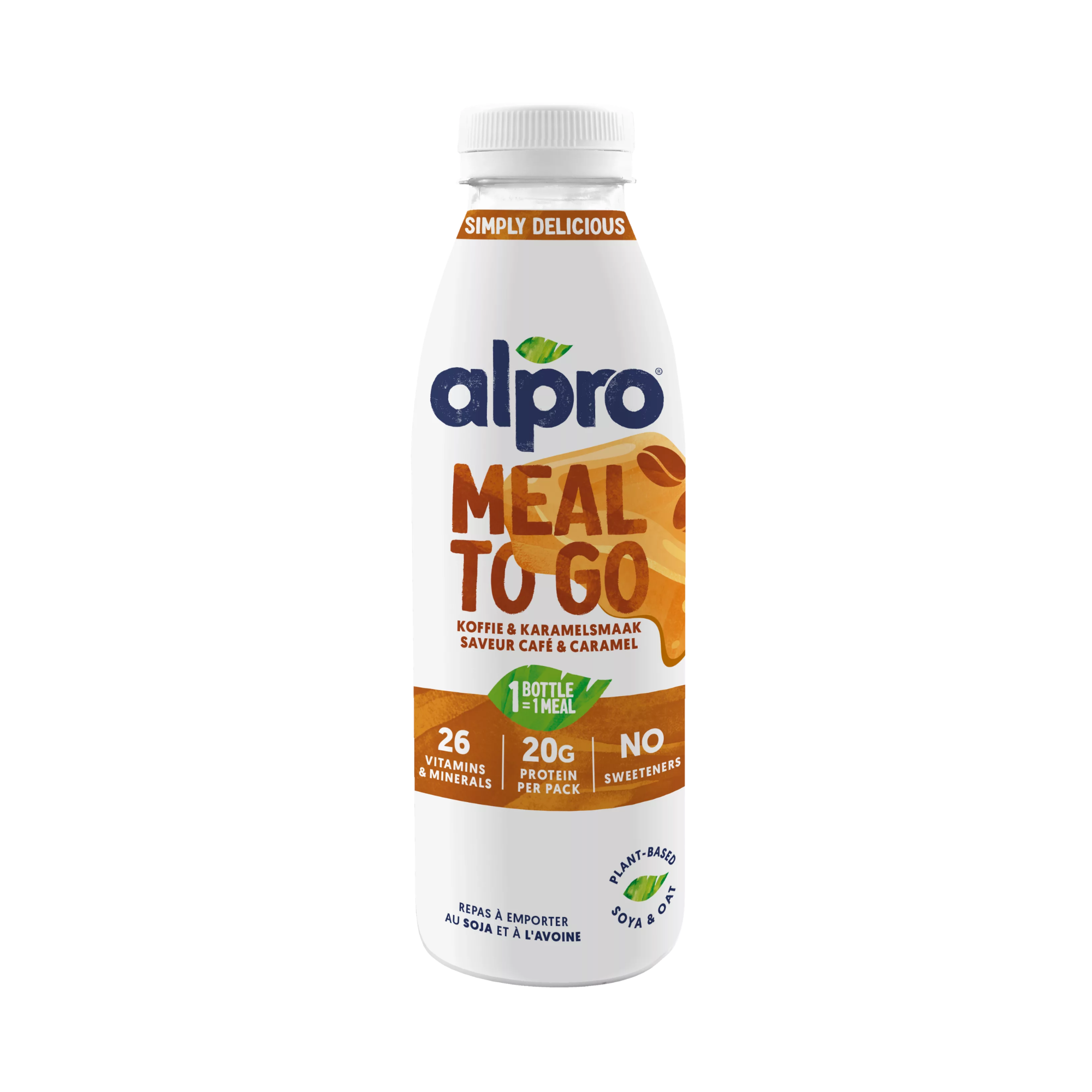 Alpro Meal to Go Coffee-Caramel 6 x 500ml