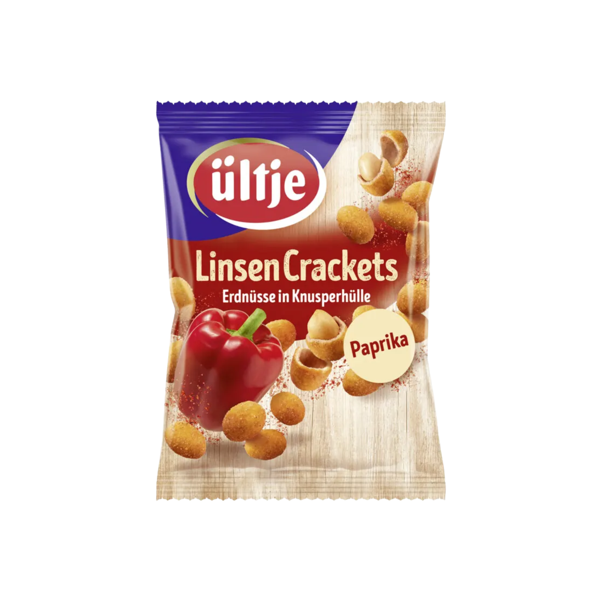 Crackets de lentilles paprika 110g