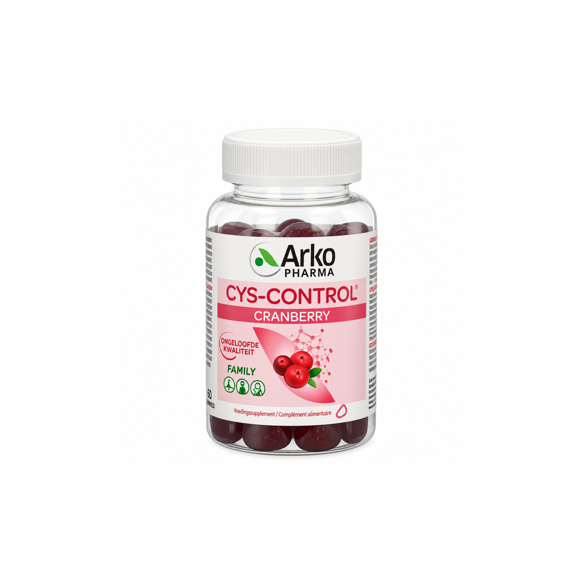 CYS-CONTROL Cranberry Gummies - 60 Stück