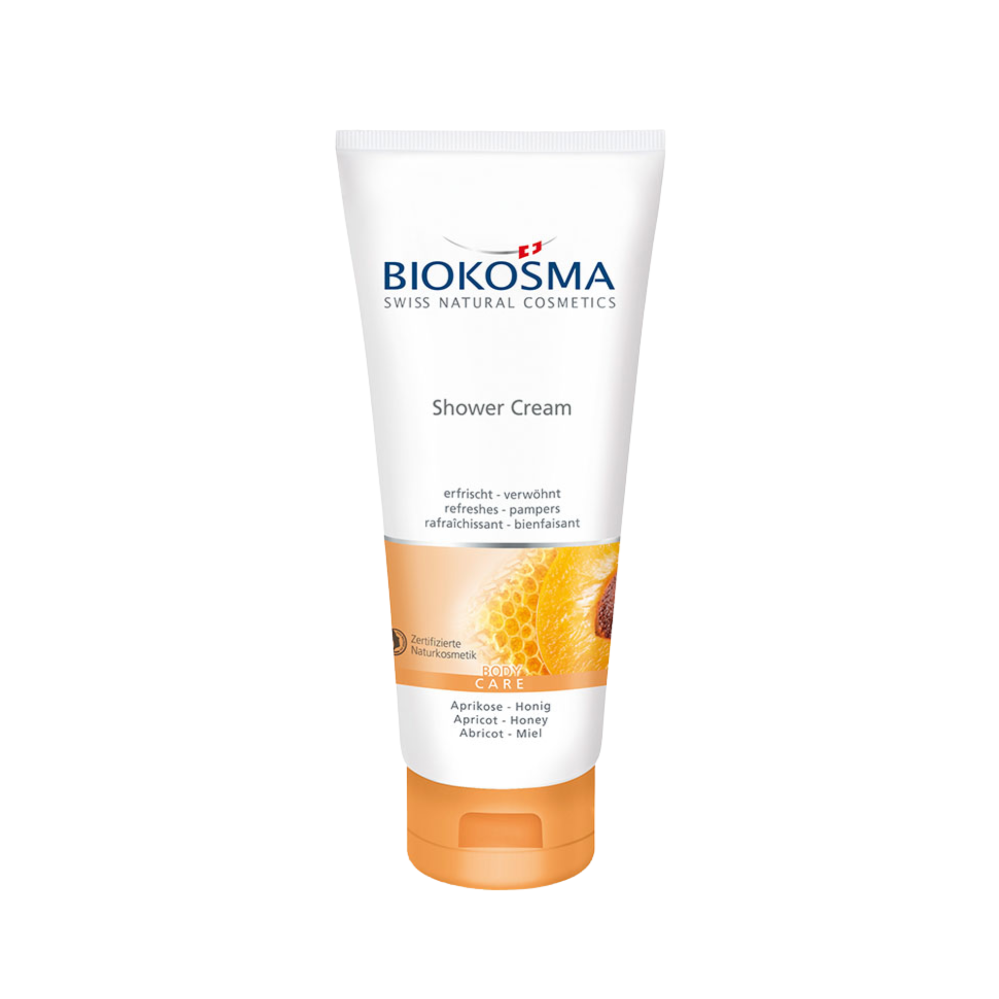Crème de douche Abricot & Miel Bio 200ml