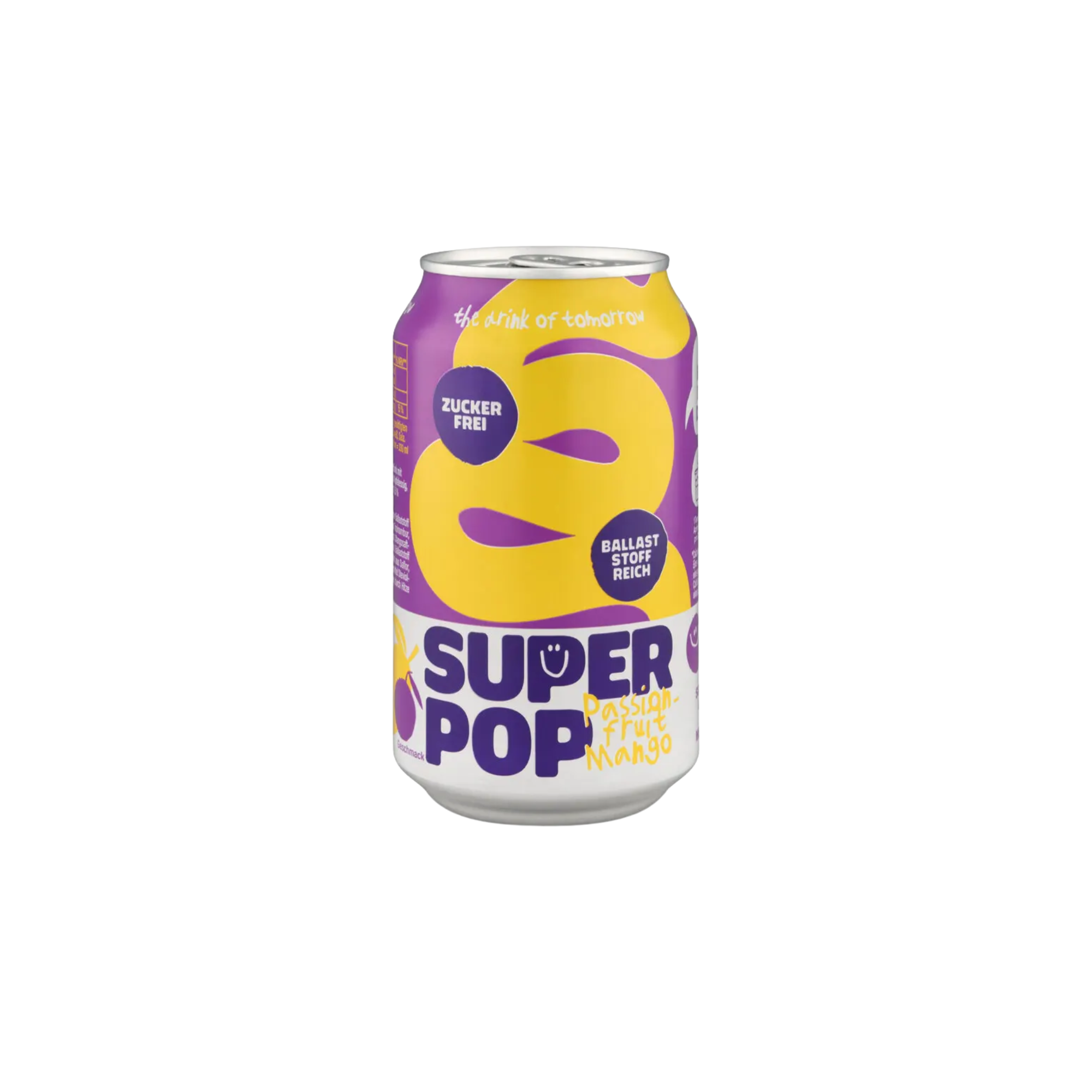 Passionsfrucht & Mango Limonade zuckerfrei 330ml