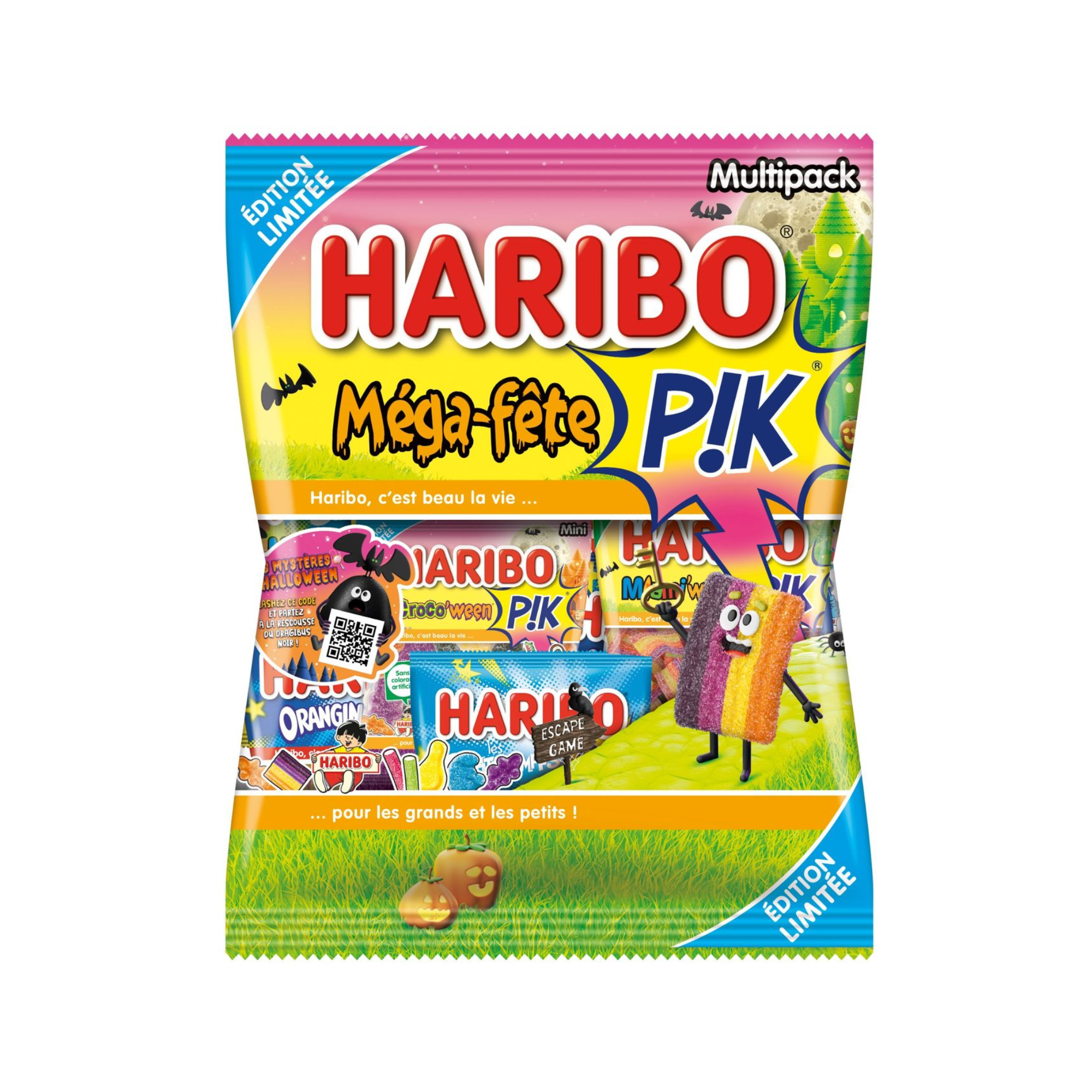Haribo Mega Halloween-Party-Mix Sauer 720g