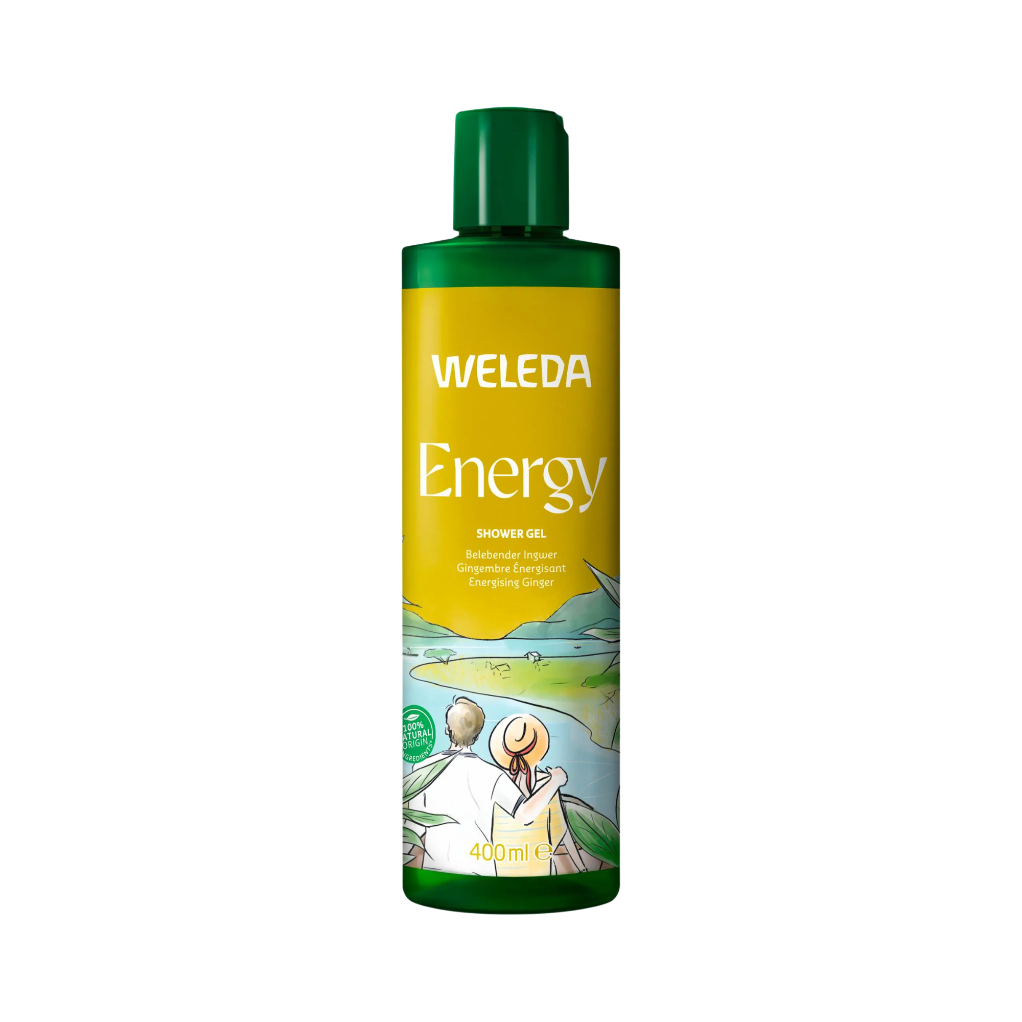 Energy Shower Gel Ginger Organic 400ml