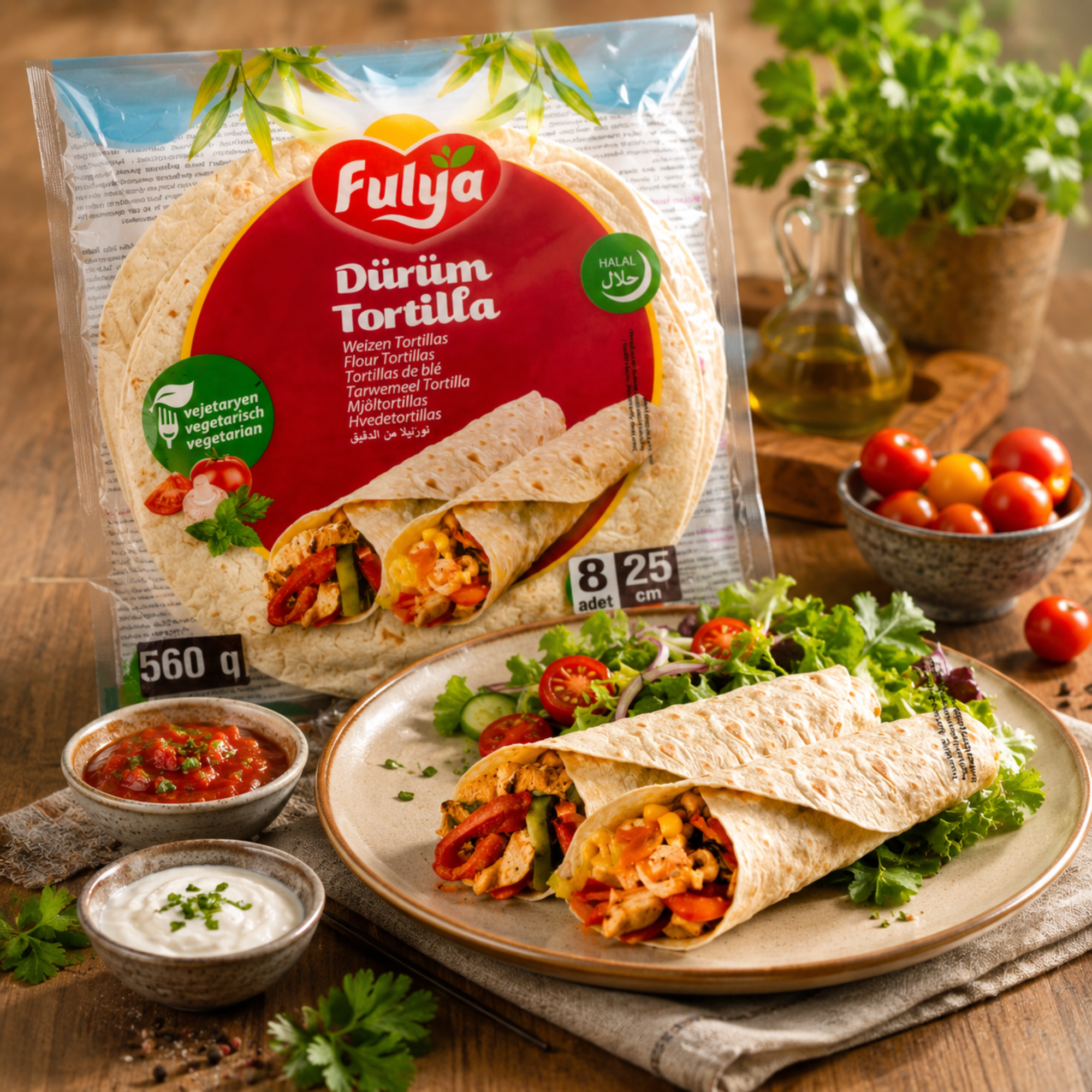 Tortilla Dürüm (25cm) 8er Pack - 560g