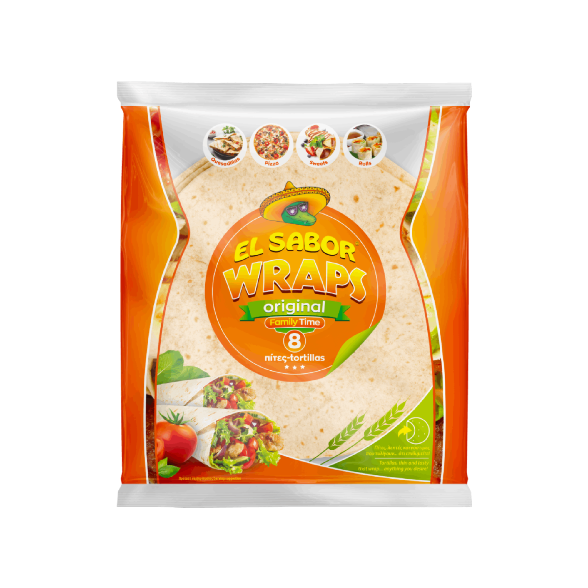 Tortilla Wraps 8er Pack - 20cm - 320g