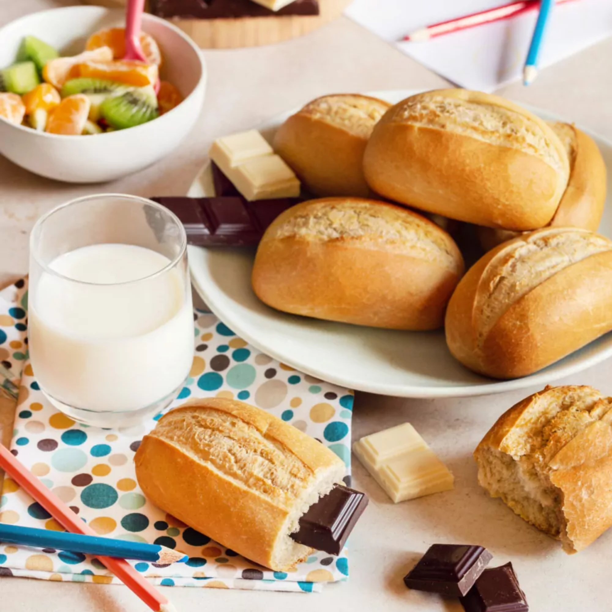 Petits Pains Nature Pack of 6 - 300g