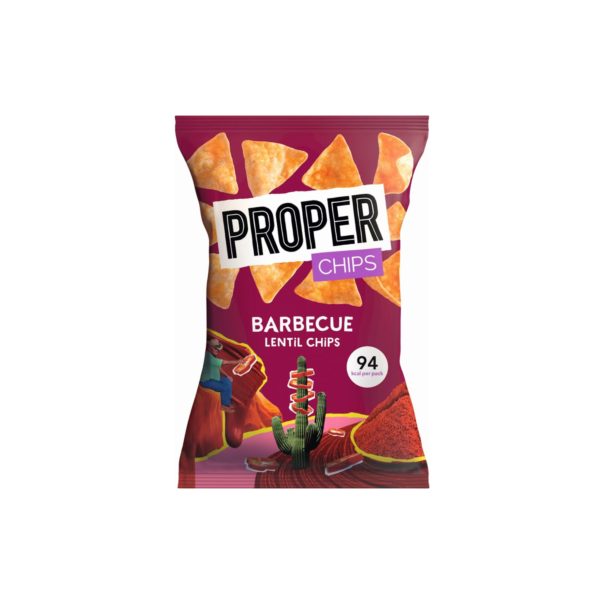 Linsen Chips Barbecue 20g