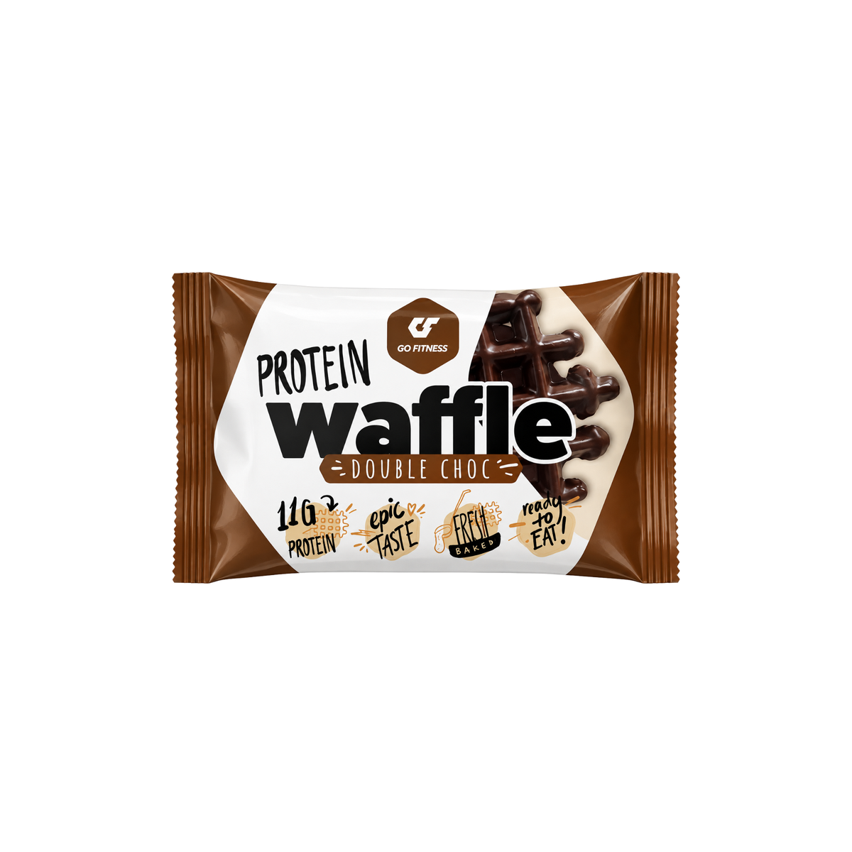 Protein Waffle Double Choc 50g