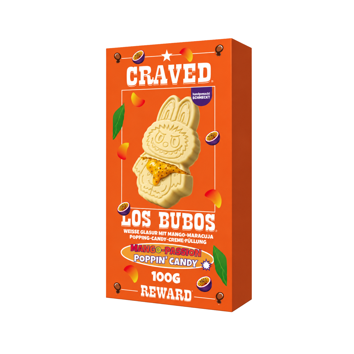 Los Bubos - Schokolade Mango Passion Poppin' Candy 100g