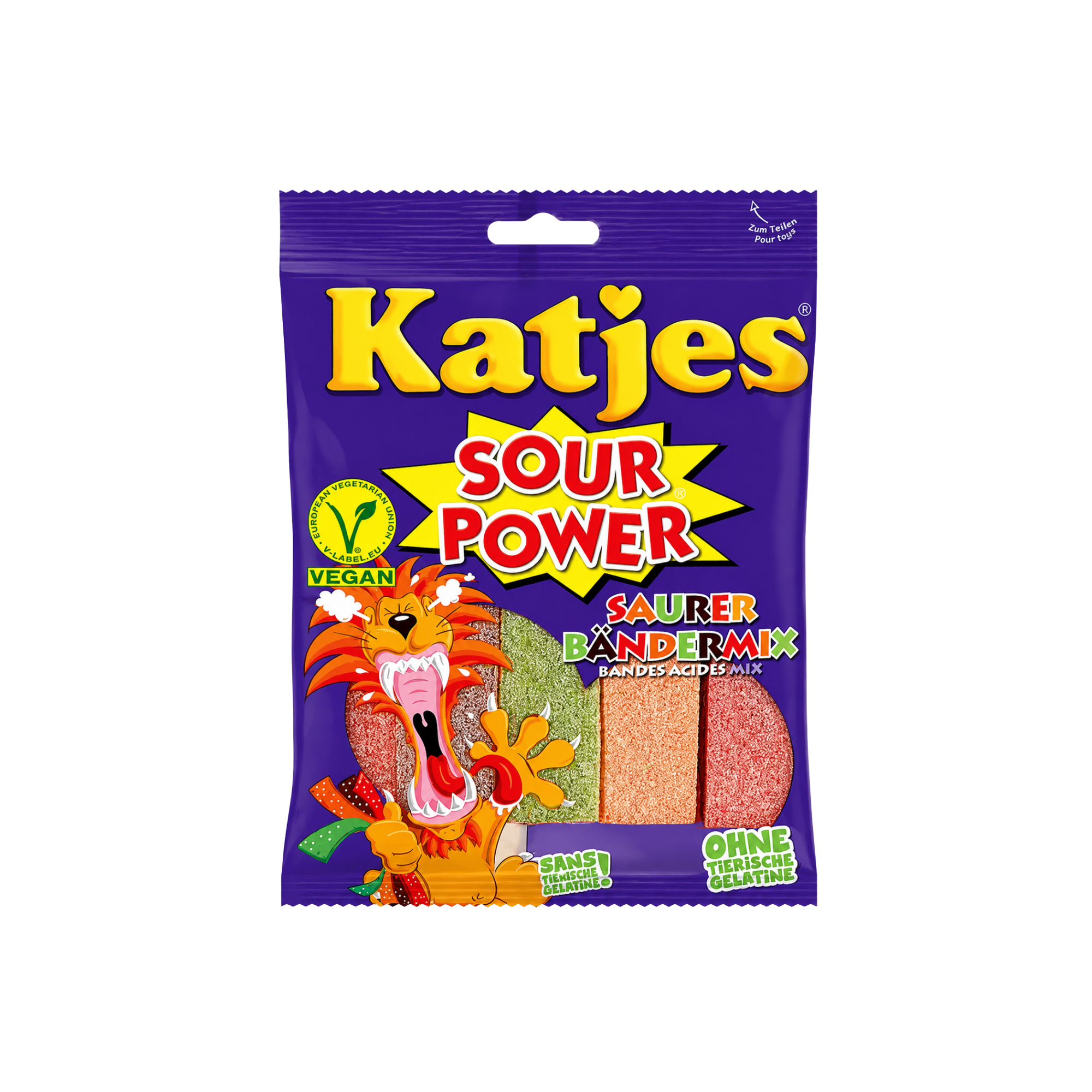 Katjes Saurer Bändermix 200g