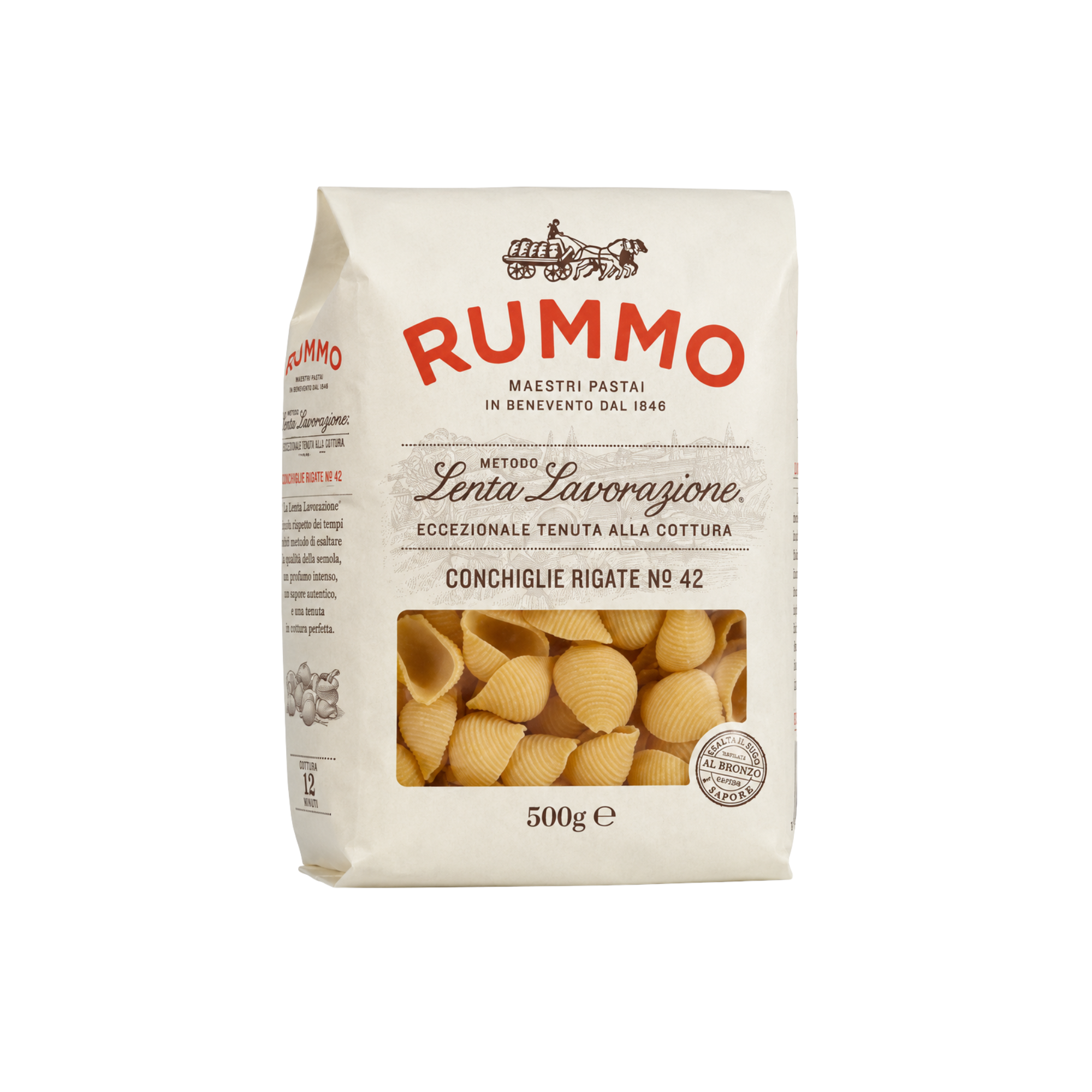 Rummo Conchiglie Rigate Nr. 42 - 500g