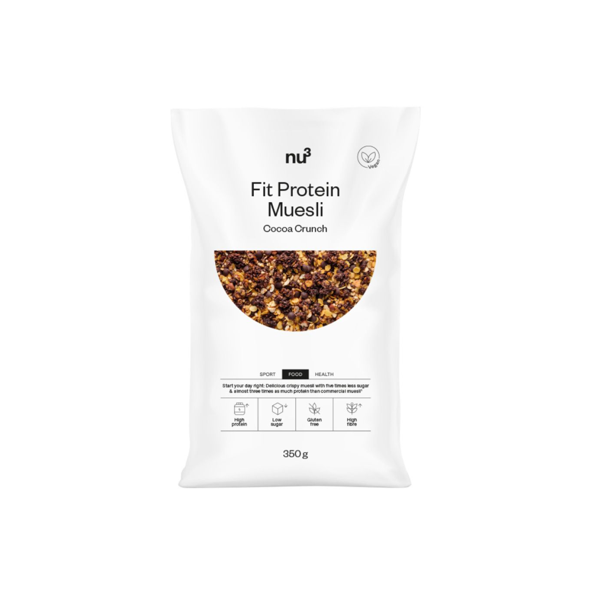Fit Protein Muesli - Cocoa Crunch 350g