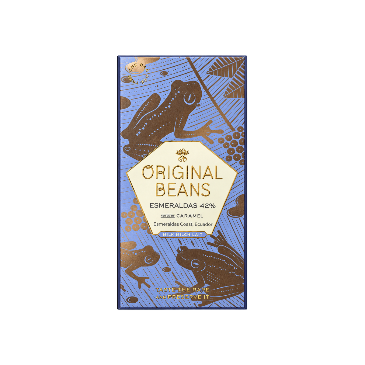 Milschokolade Esmeraldas 42% Bio - 70g