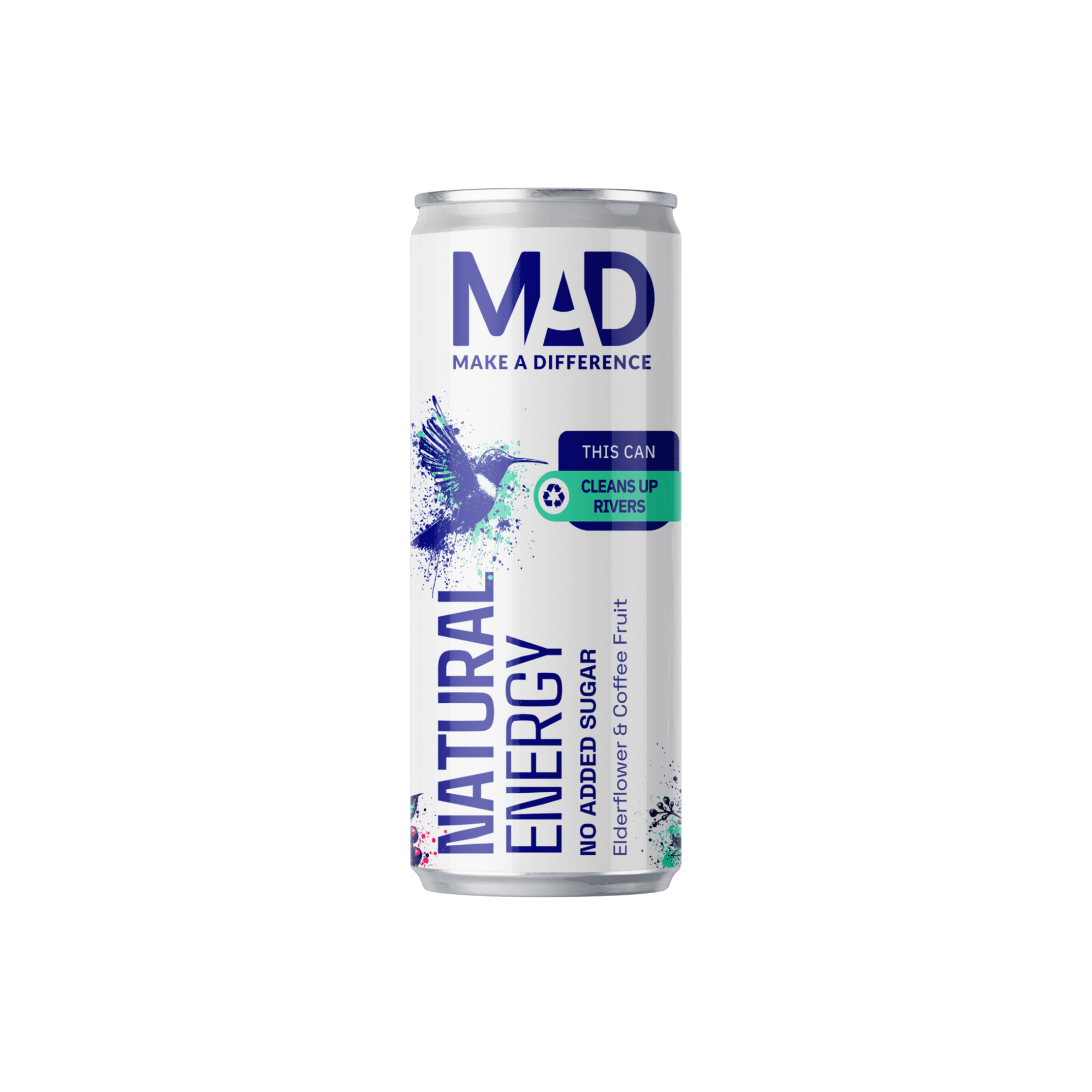 Boisson énergisante naturelle Fleur de sureau & Fruit de café 330ml