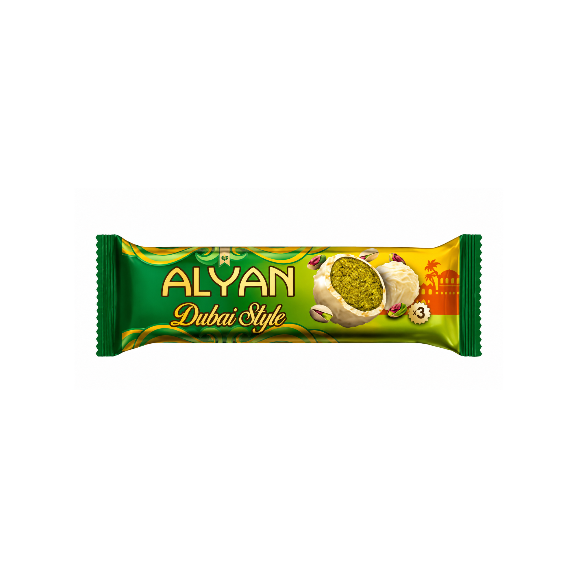 Dubai Style Pralinen Weisse Schokolade & Pistazie 12 x 39g