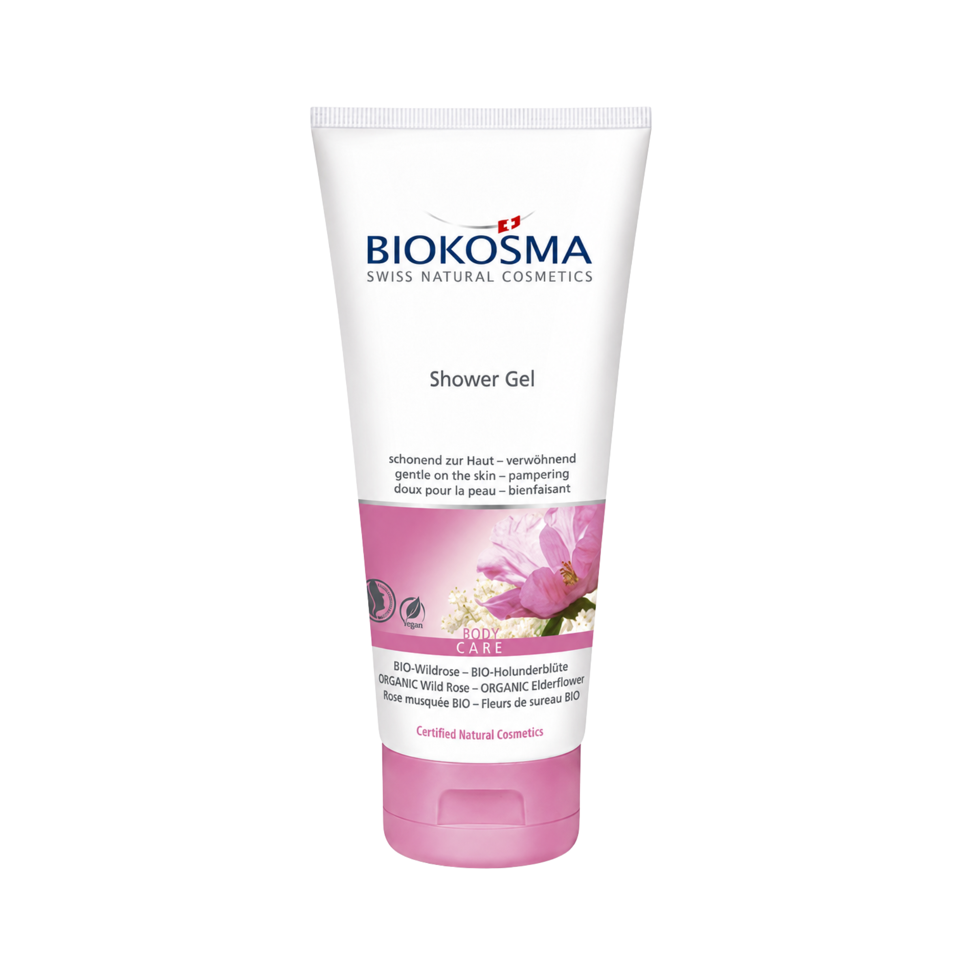 Gel douche Rose sauvage bio & Fleurs de sureau bio 200ml