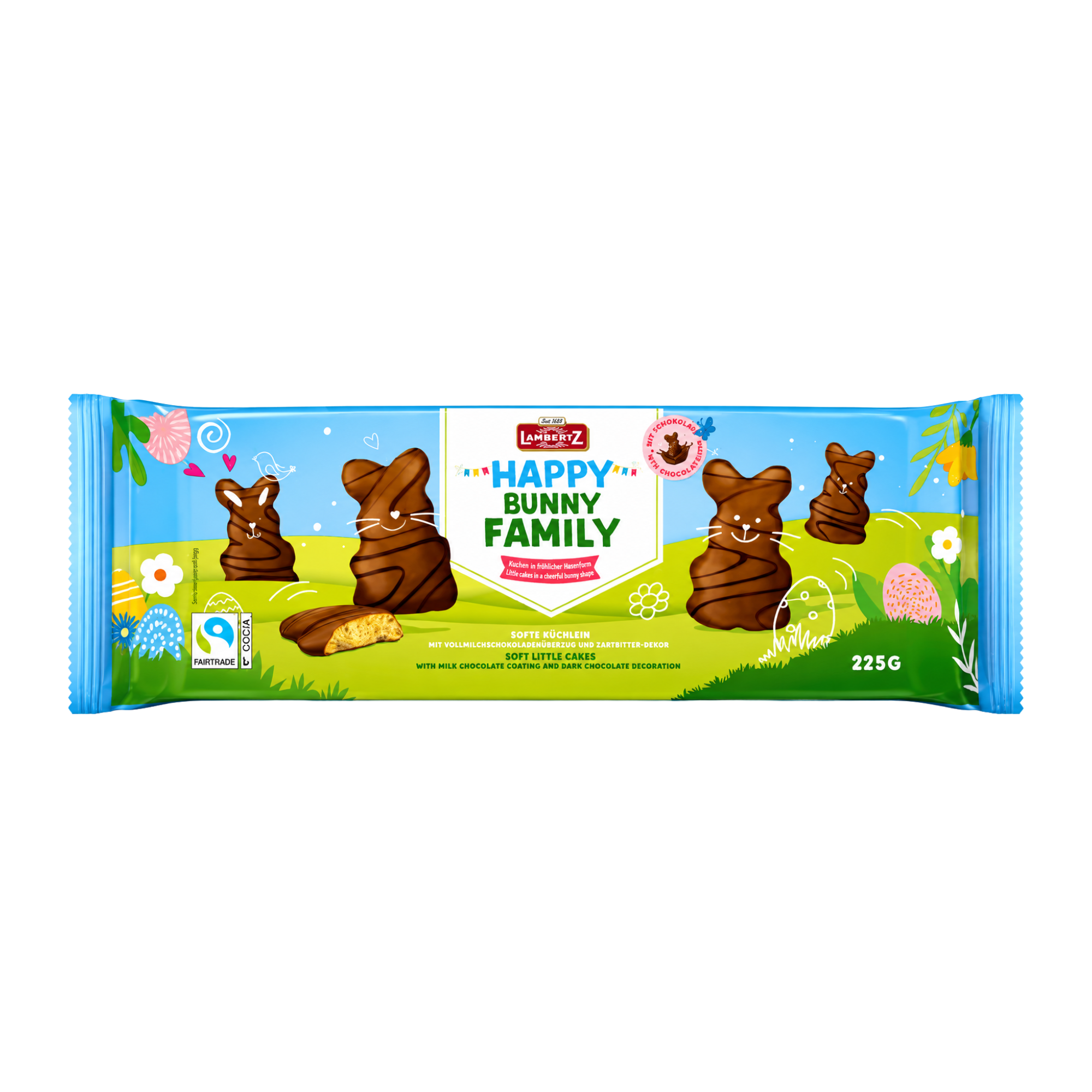 Ostergebäck Happy Bunny Family 225g