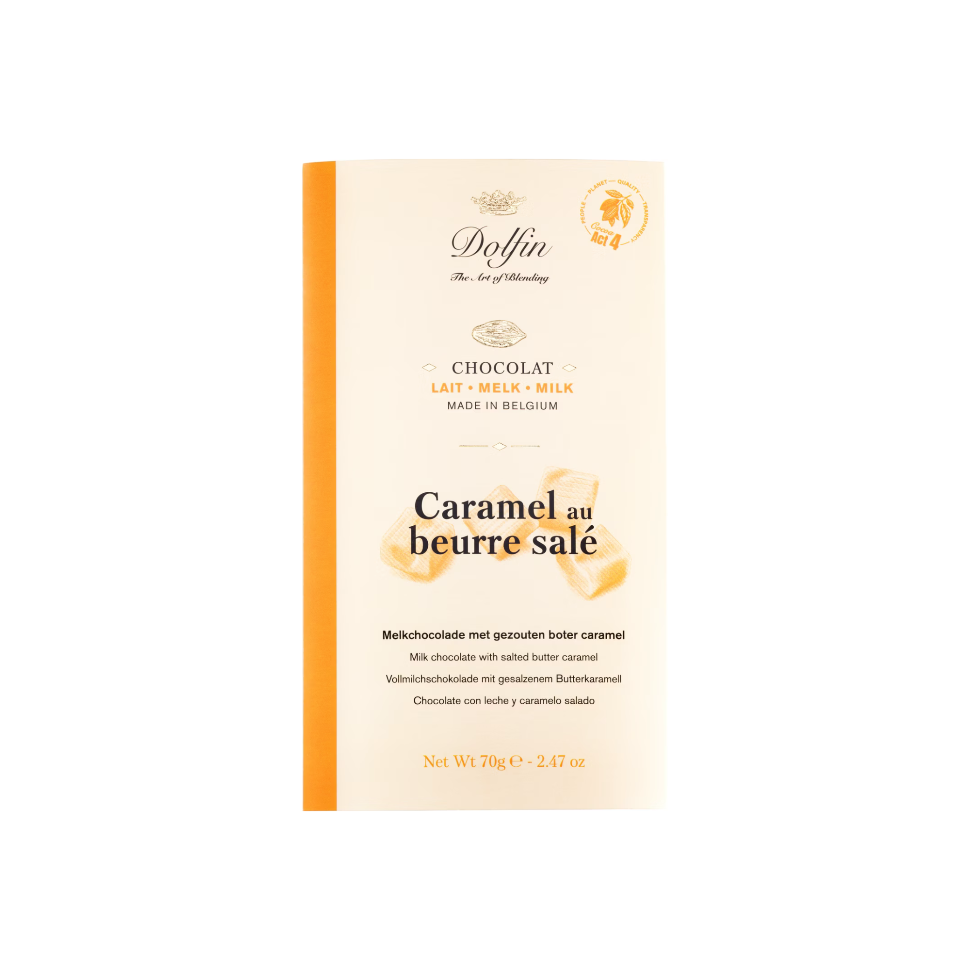 Milchschokolade Caramel au Beurre Salé 70g